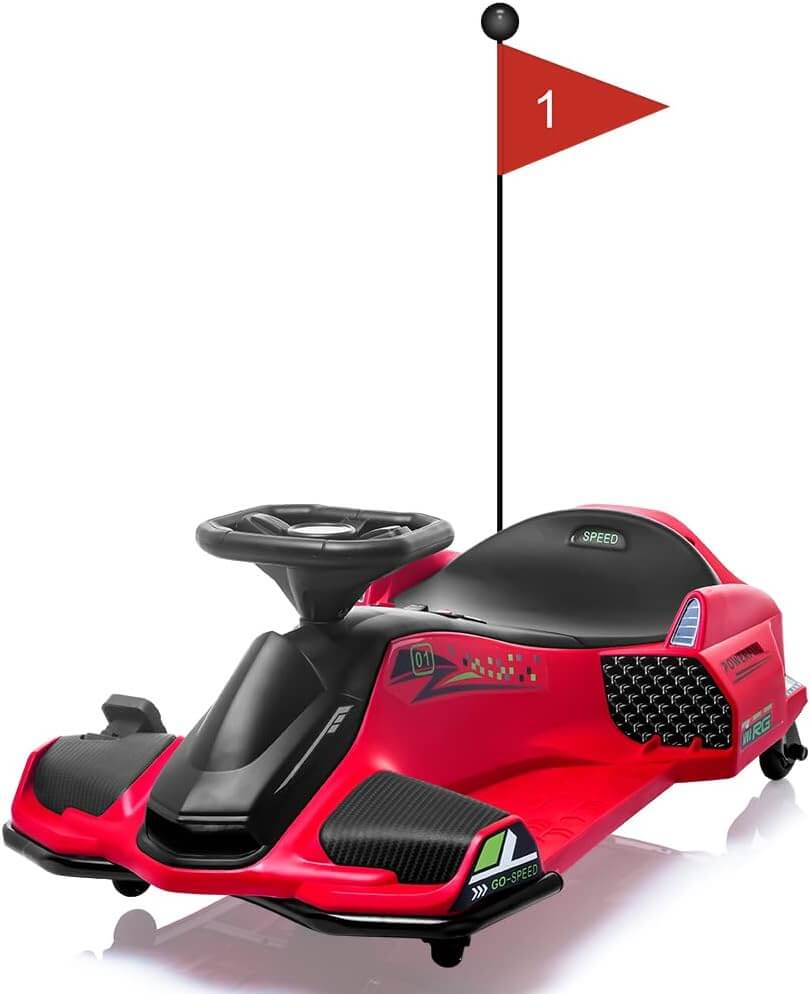 Nasitip Ride-On Drift Car Kids' Electric Go-Kart