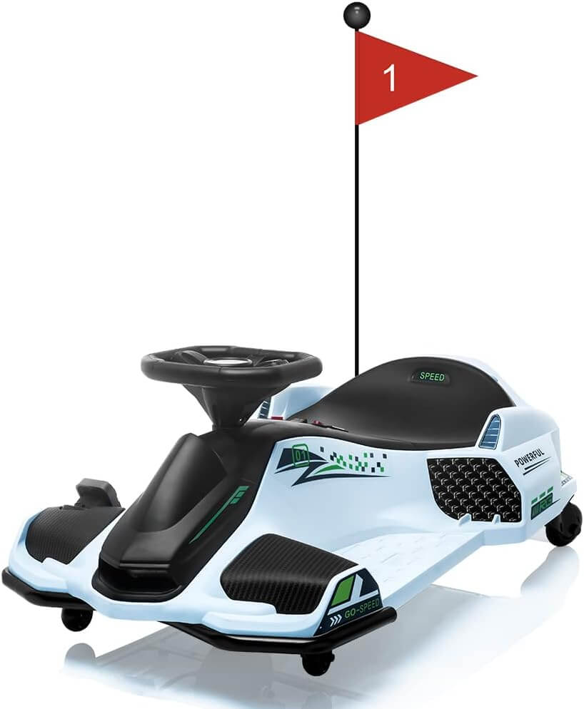 Nasitip Ride-On Drift Car Kids' Electric Go-Kart