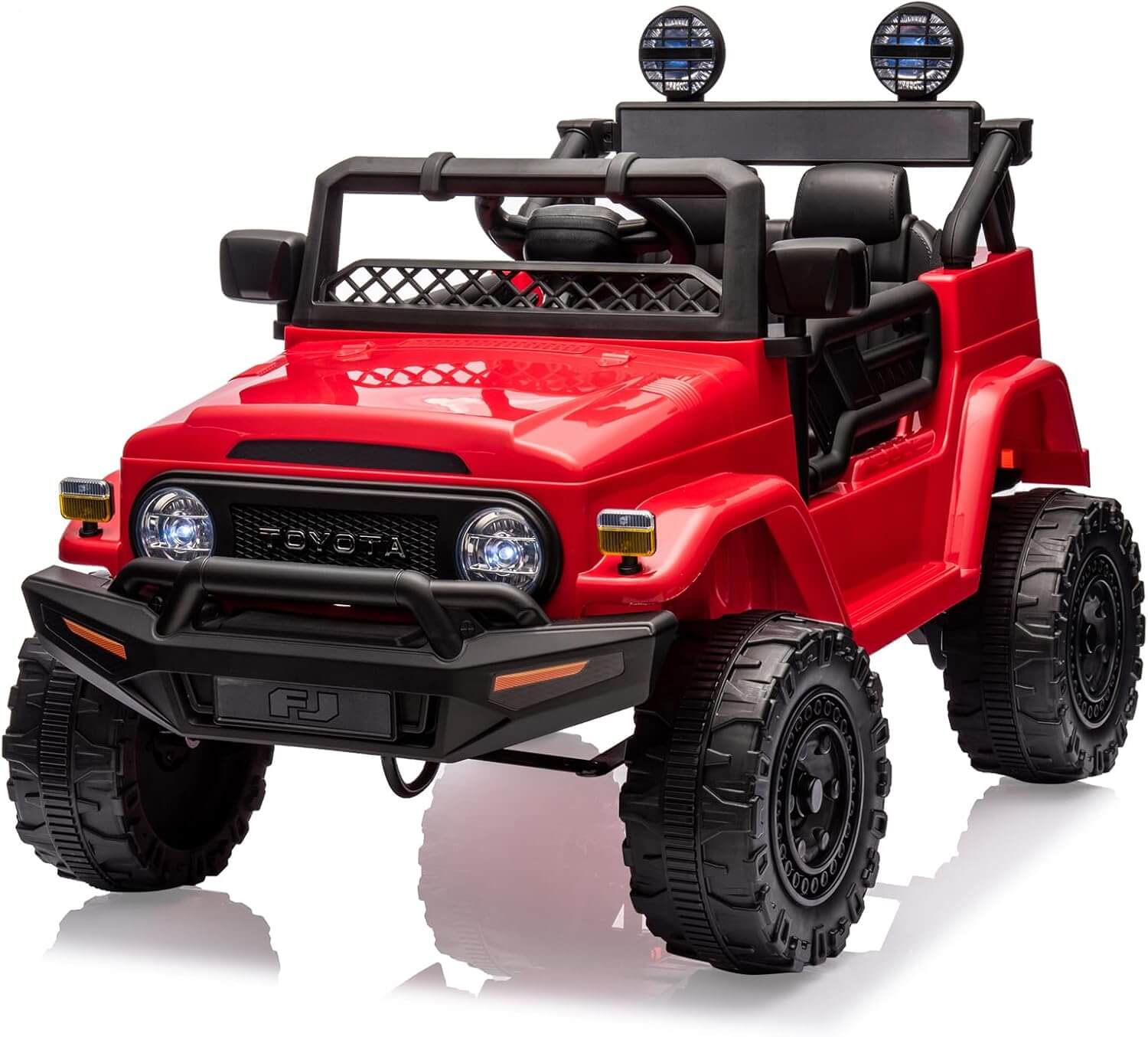 Nasitip Toyota Licensed Suspension Kids' Ride-On Truck, Remote Control