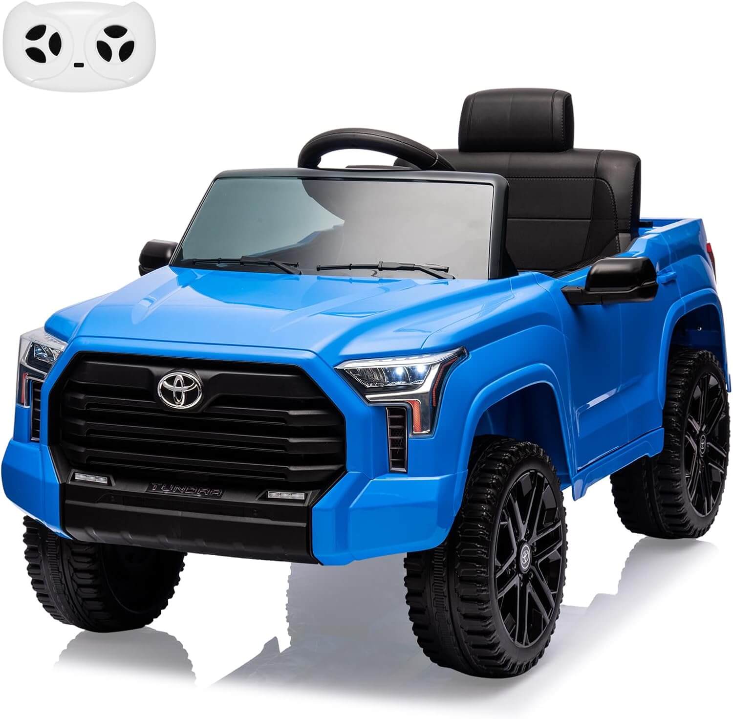 Nasitip Toyota Tundra Licensed Suspension Kids' Ride-On Truck, LED Lights, Remote Control