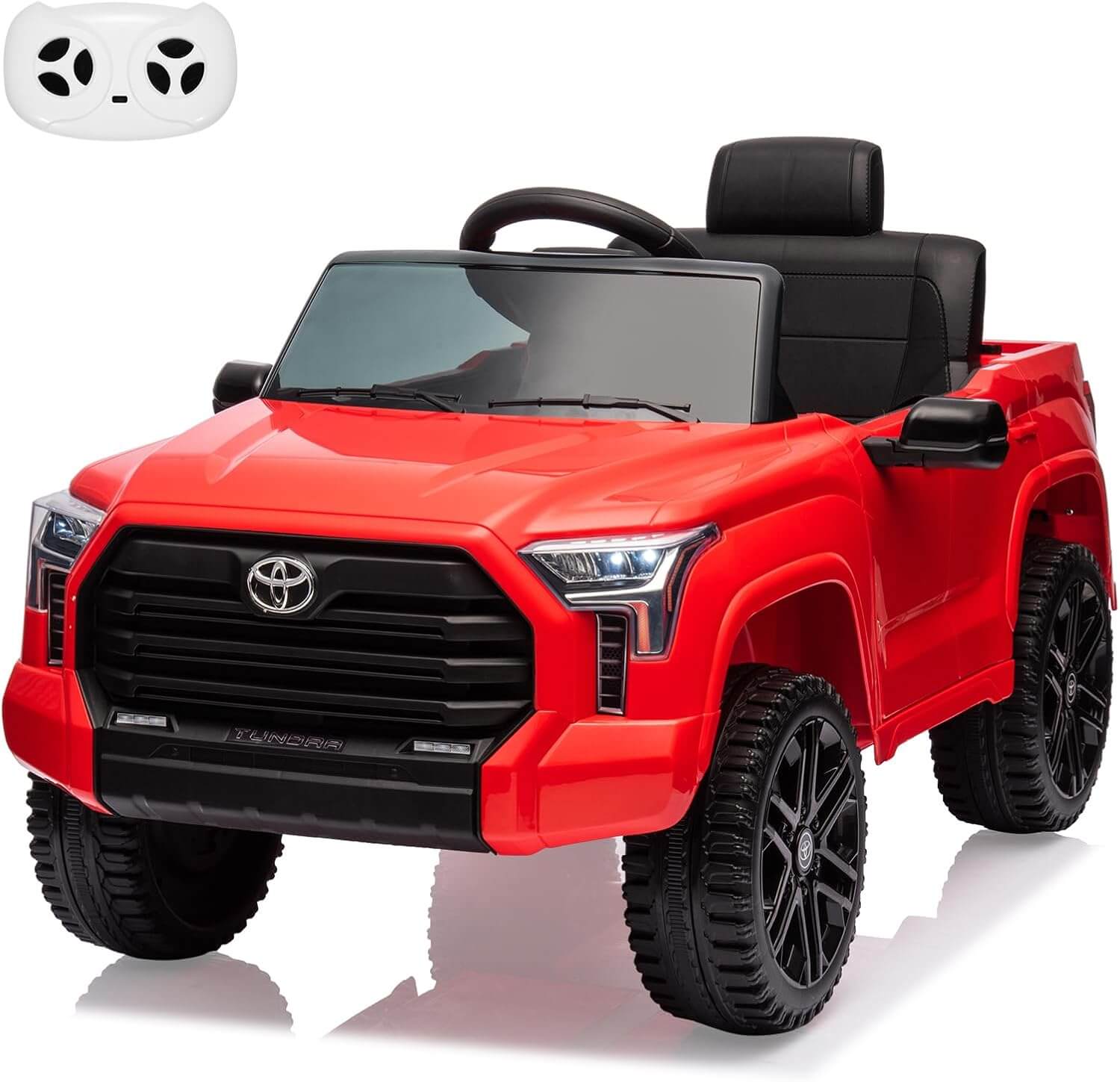 Nasitip Toyota Tundra Licensed Suspension Kids' Ride-On Truck, LED Lights, Remote Control