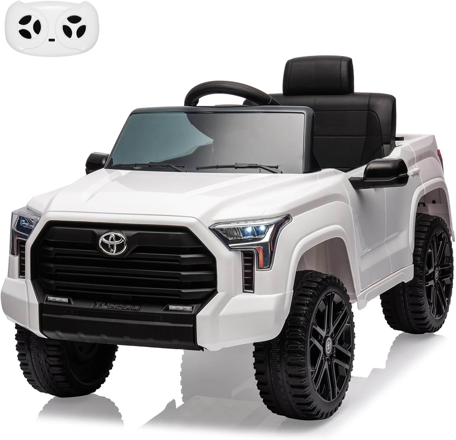 Nasitip Toyota Tundra Licensed Suspension Kids' Ride-On Truck, LED Lights, Remote Control