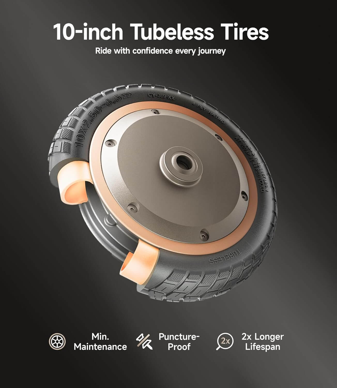 Navee GT3 MAX 1000W Folding Electric Scooter