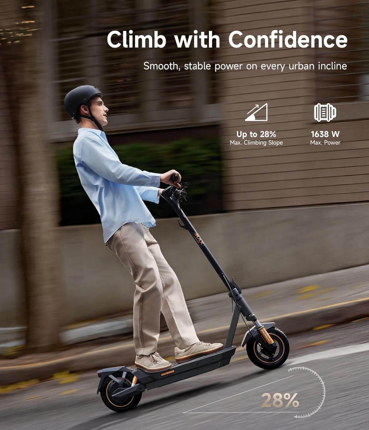 Navee GT5 MAX 1638W Folding Electric Scooter