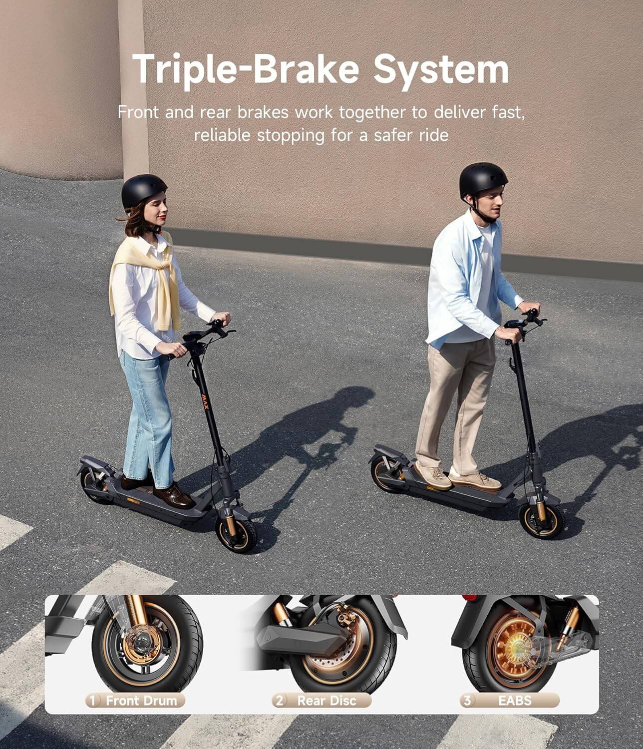 Navee GT5 MAX 1638W Folding Electric Scooter