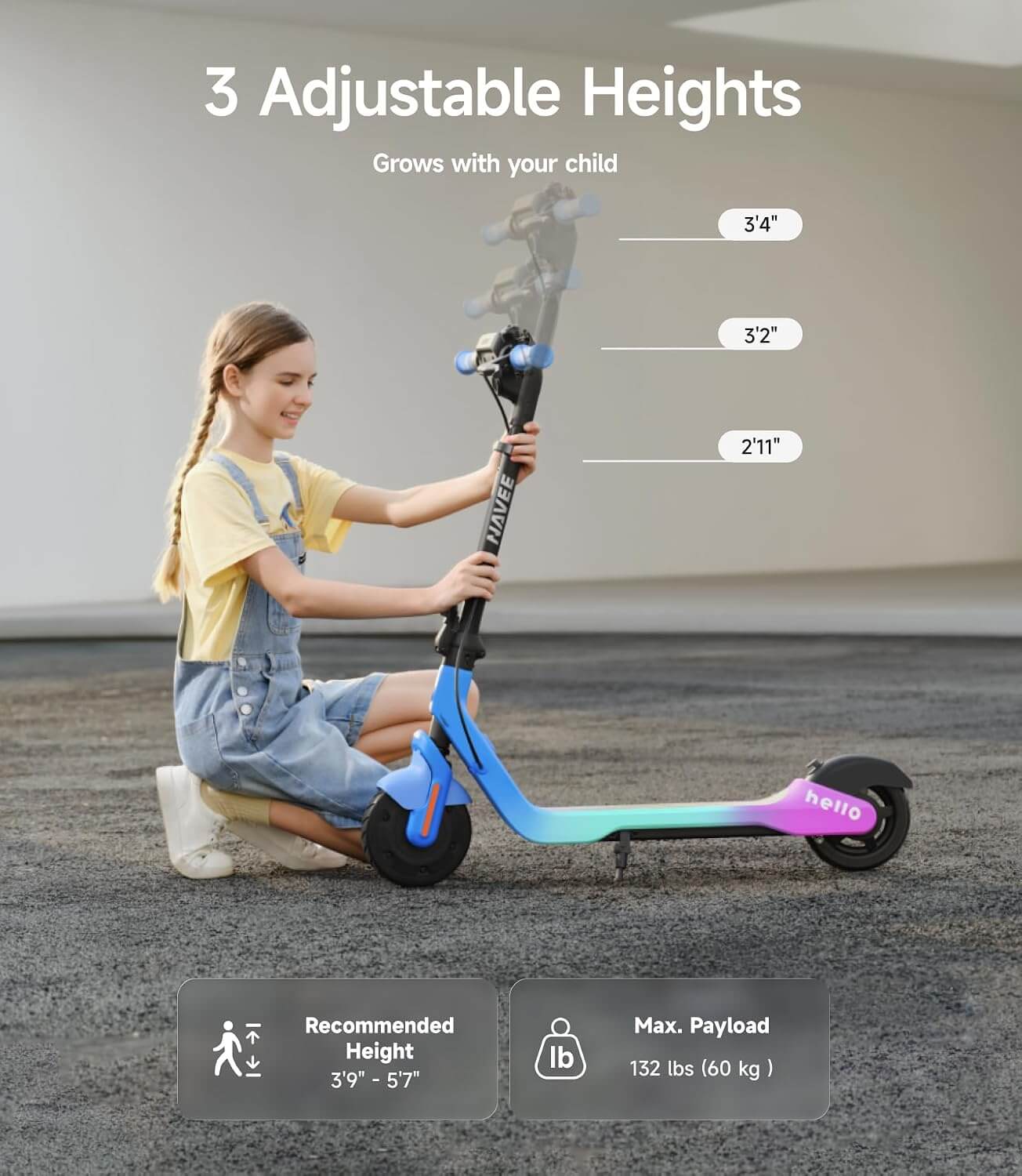 Navee K100 MAX Kids' Electric Scooter