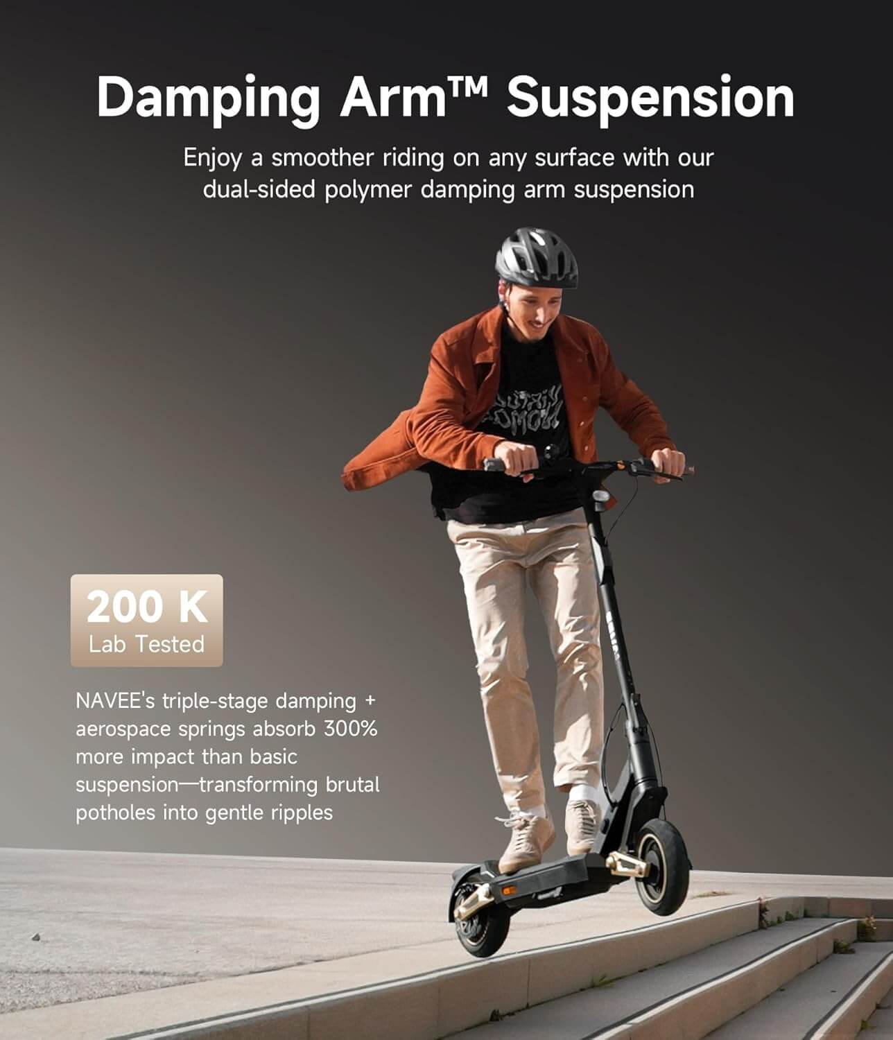 Navee ST3 1000W Folding Electric Scooter