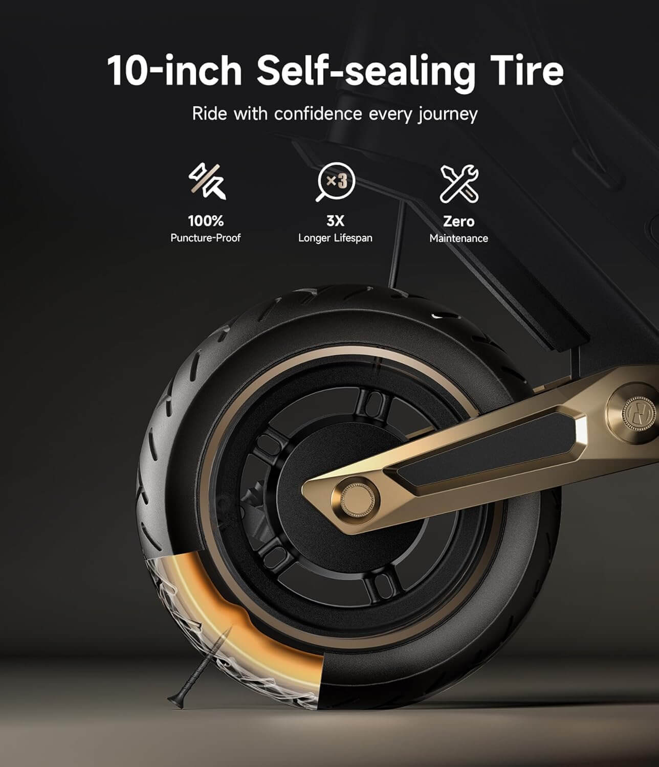 Navee ST3 PRO 1350W Folding Electric Scooter