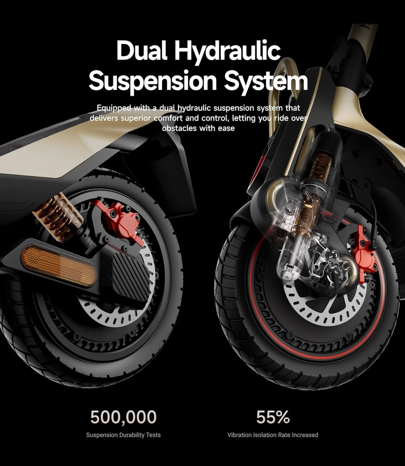 Navee UT5 ULTRA X 2400W Hydraulic Suspension Electric Scooter