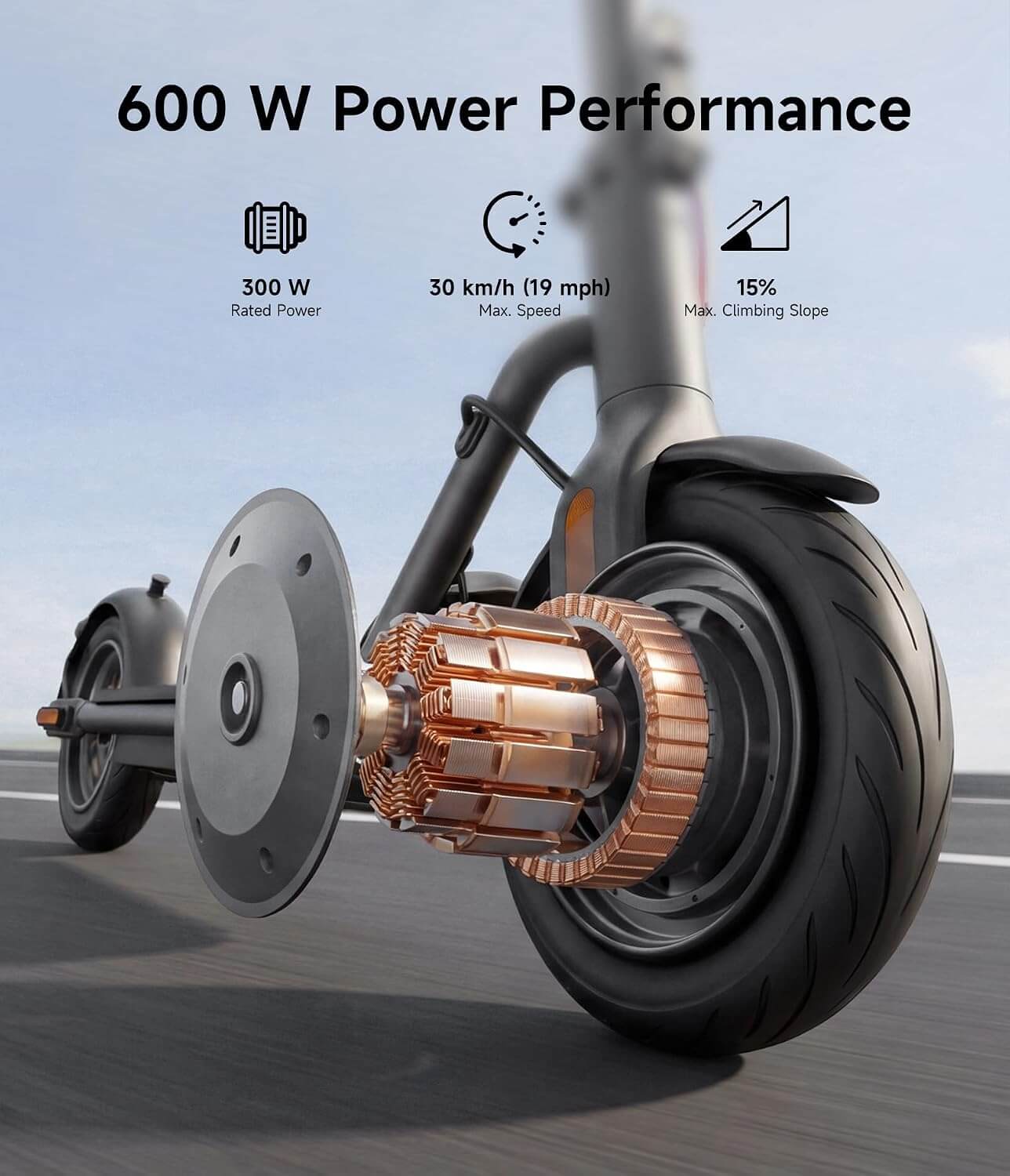 Navee V25 PRO 600W Folding Electric Scooter