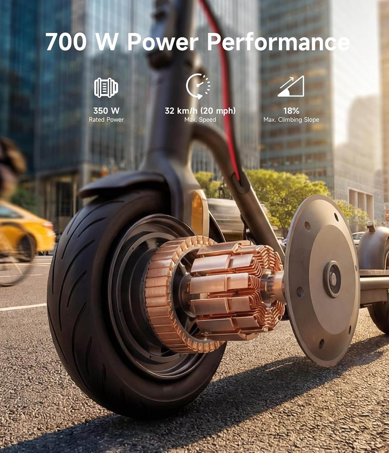 Navee V40 700W Folding Electric Scooter