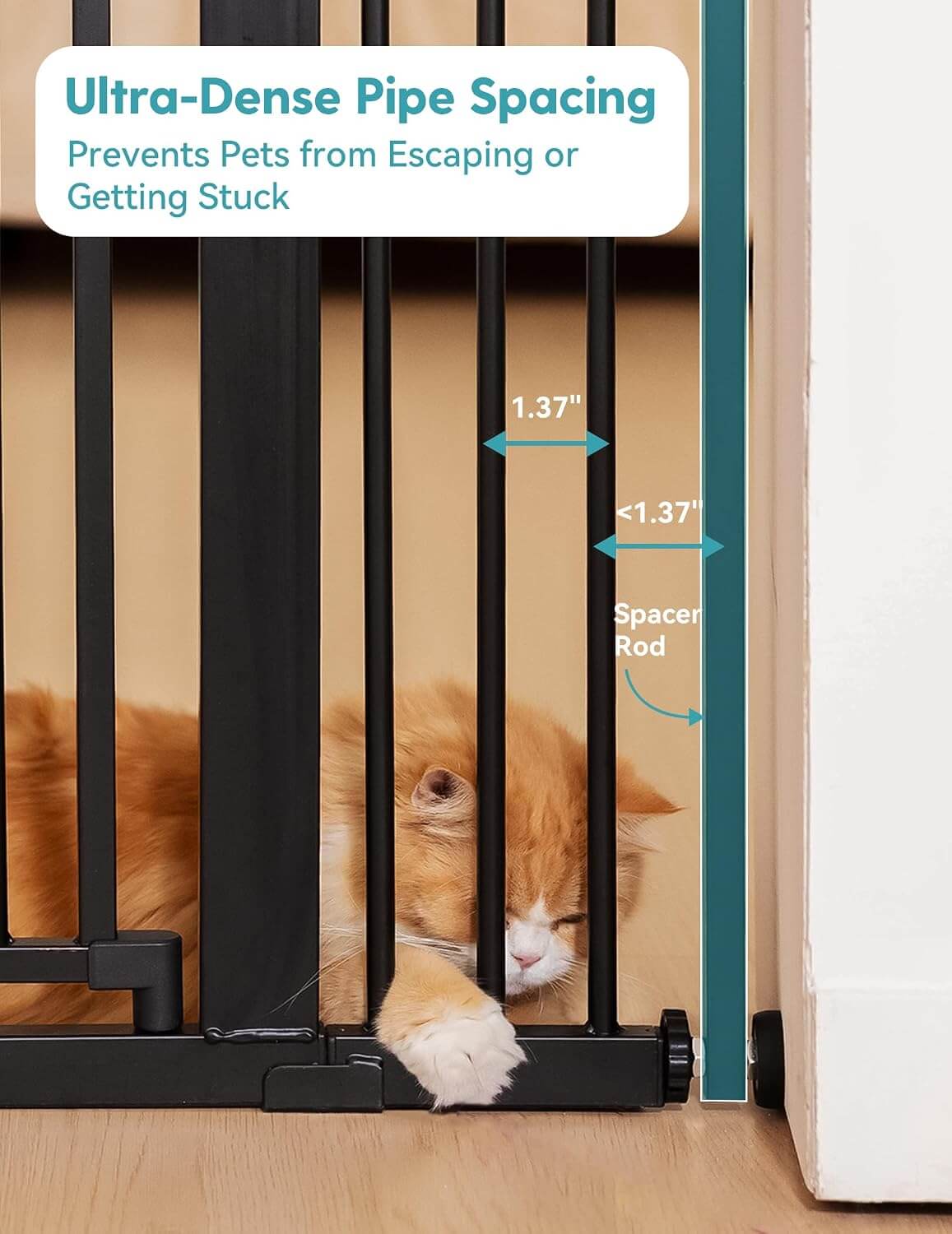 No Pawblems CM02 Extra Tall Pet Gate