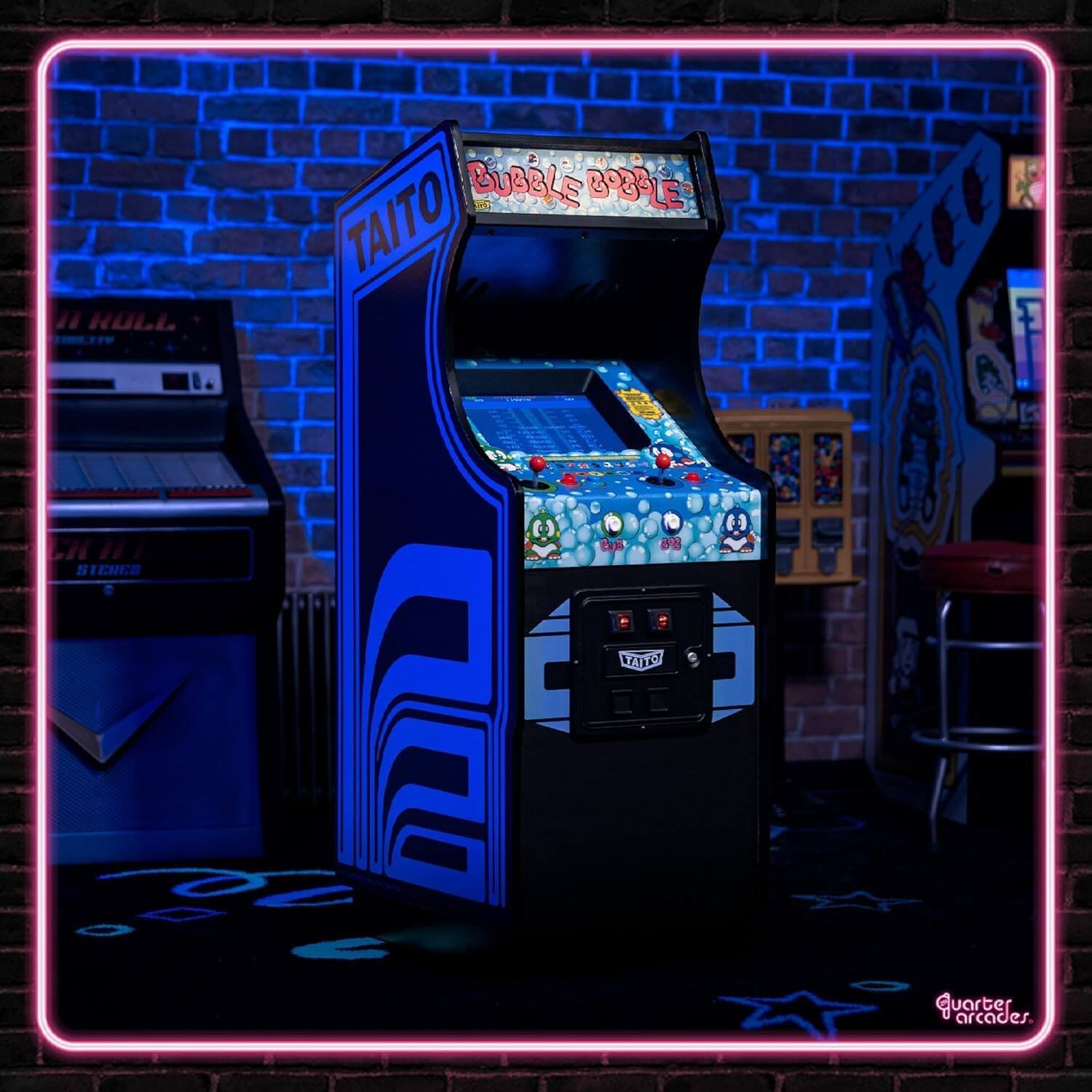 Numskull Quarter 1/4 Scale Authentic Wooden Replica Retro Arcade Video Game