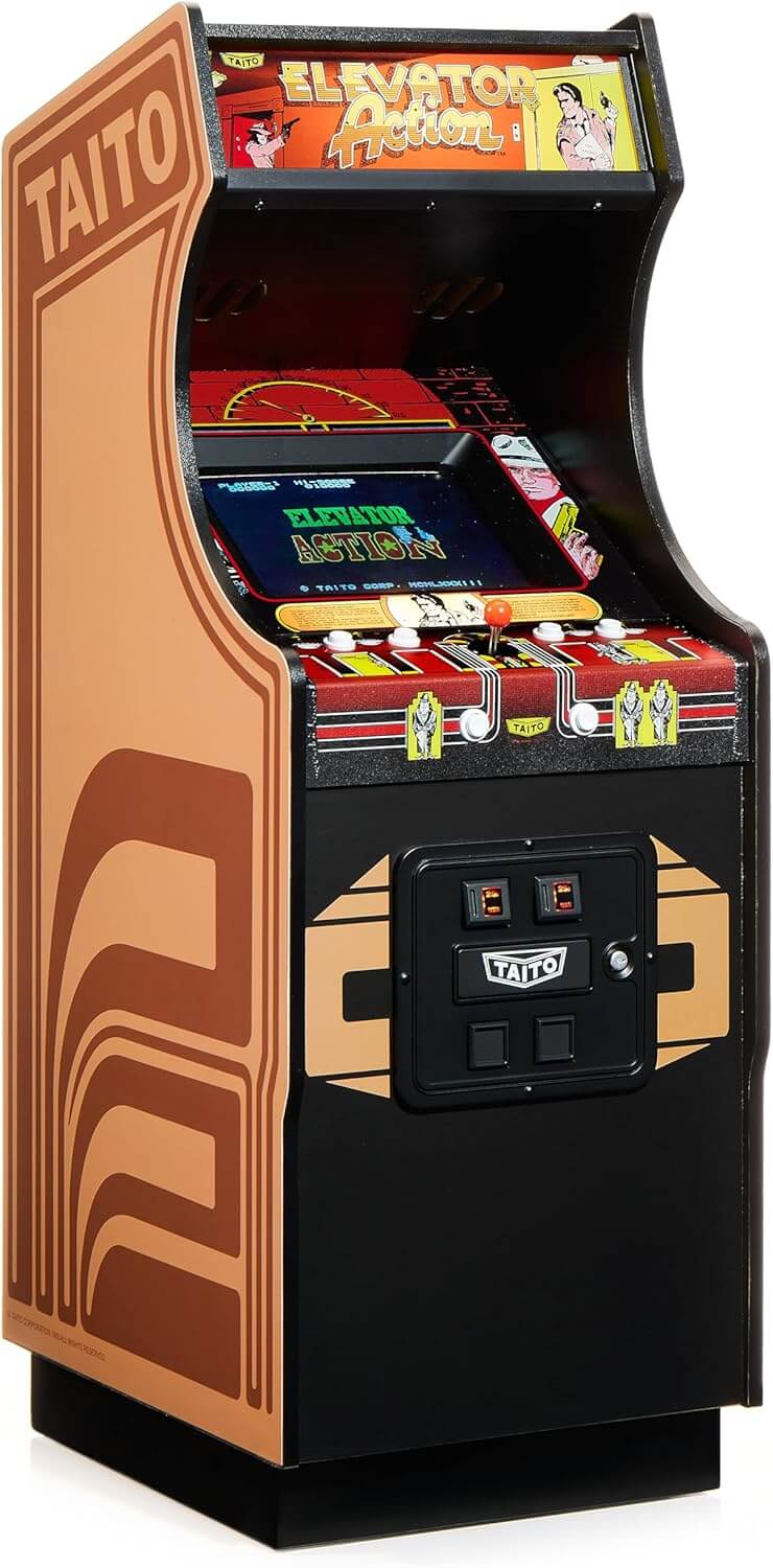 Numskull Quarter 1/4 Scale Authentic Wooden Replica Retro Arcade Video Game