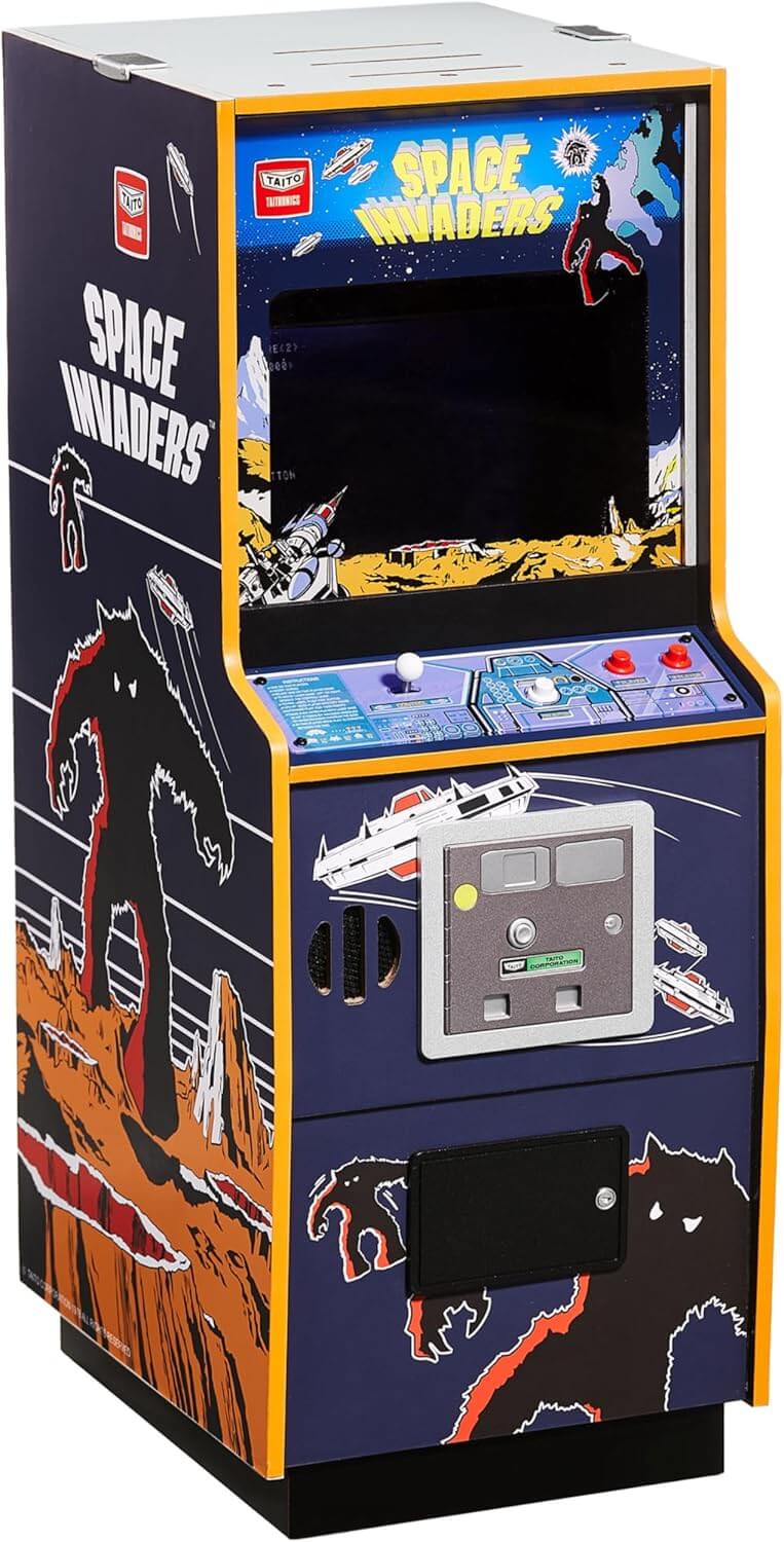 Numskull Quarter 1/4 Scale Authentic Wooden Replica Retro Arcade Video Game