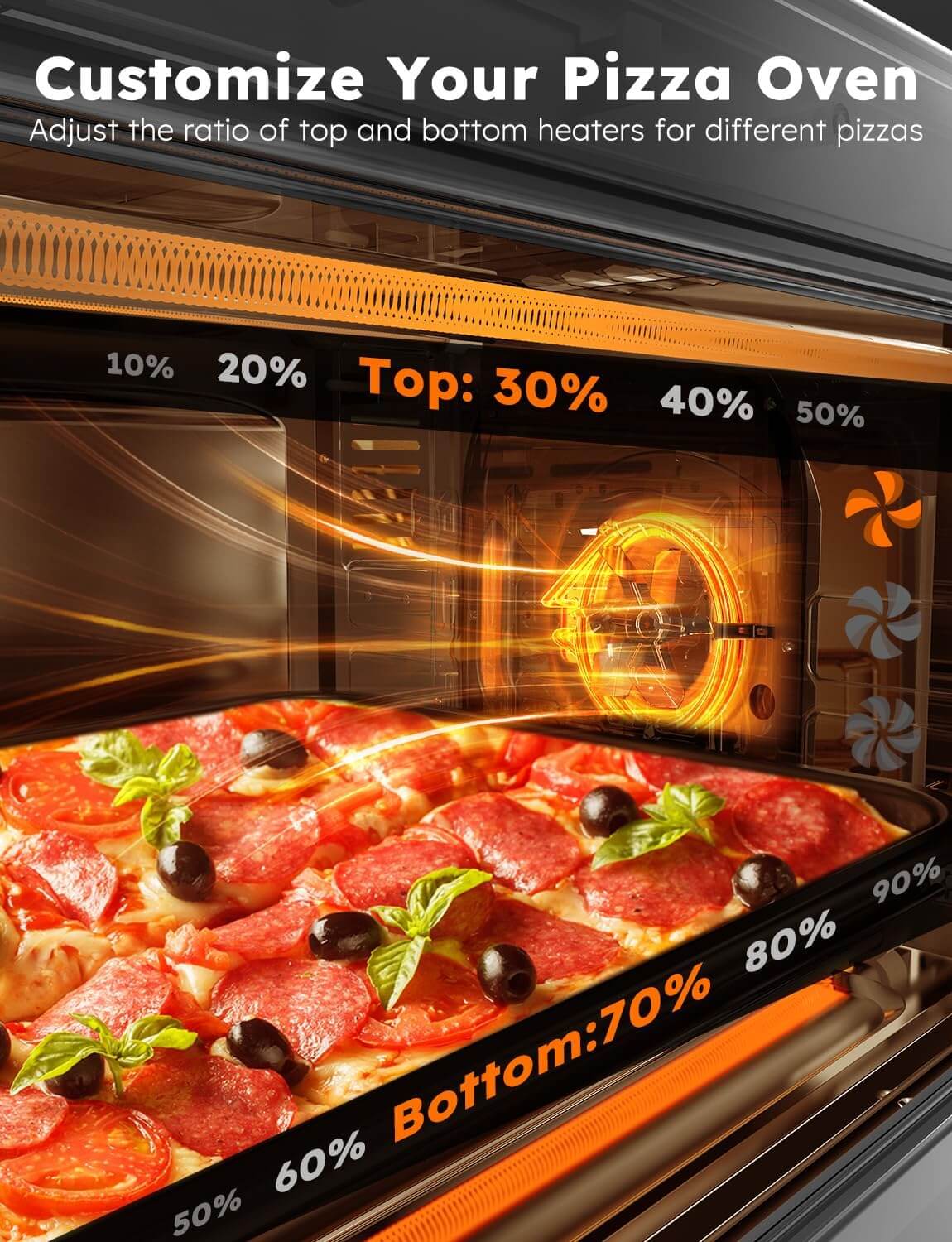 Nuwave BRAVO XL PRO Smart Air Fryer Toaster Oven Grill Combo