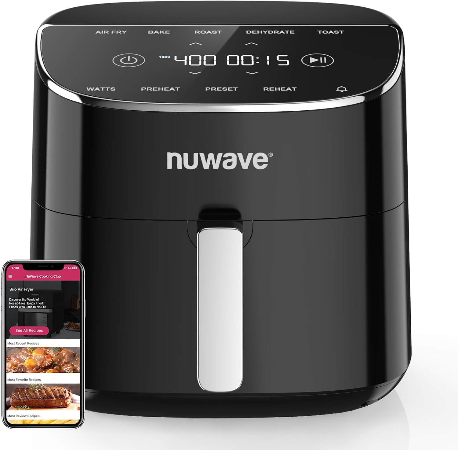 Nuwave BRIO PLUS 8QT Air Fryer