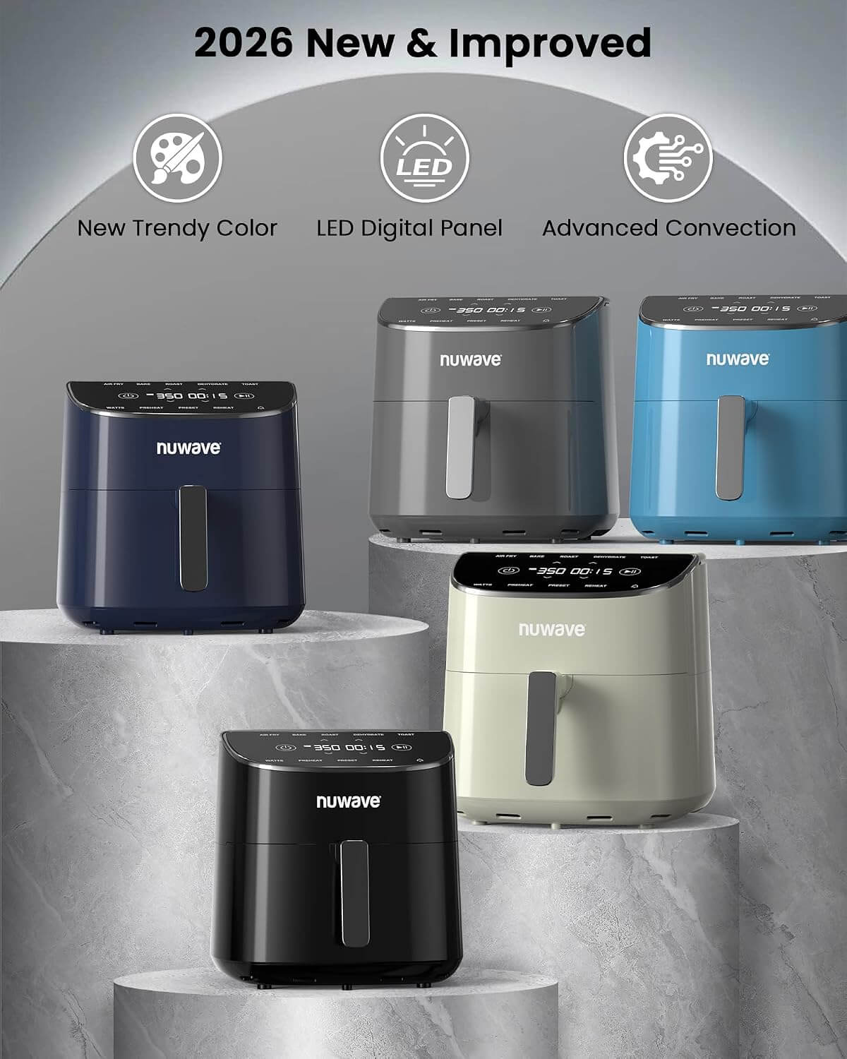 Nuwave BRIO PLUS 8QT Air Fryer