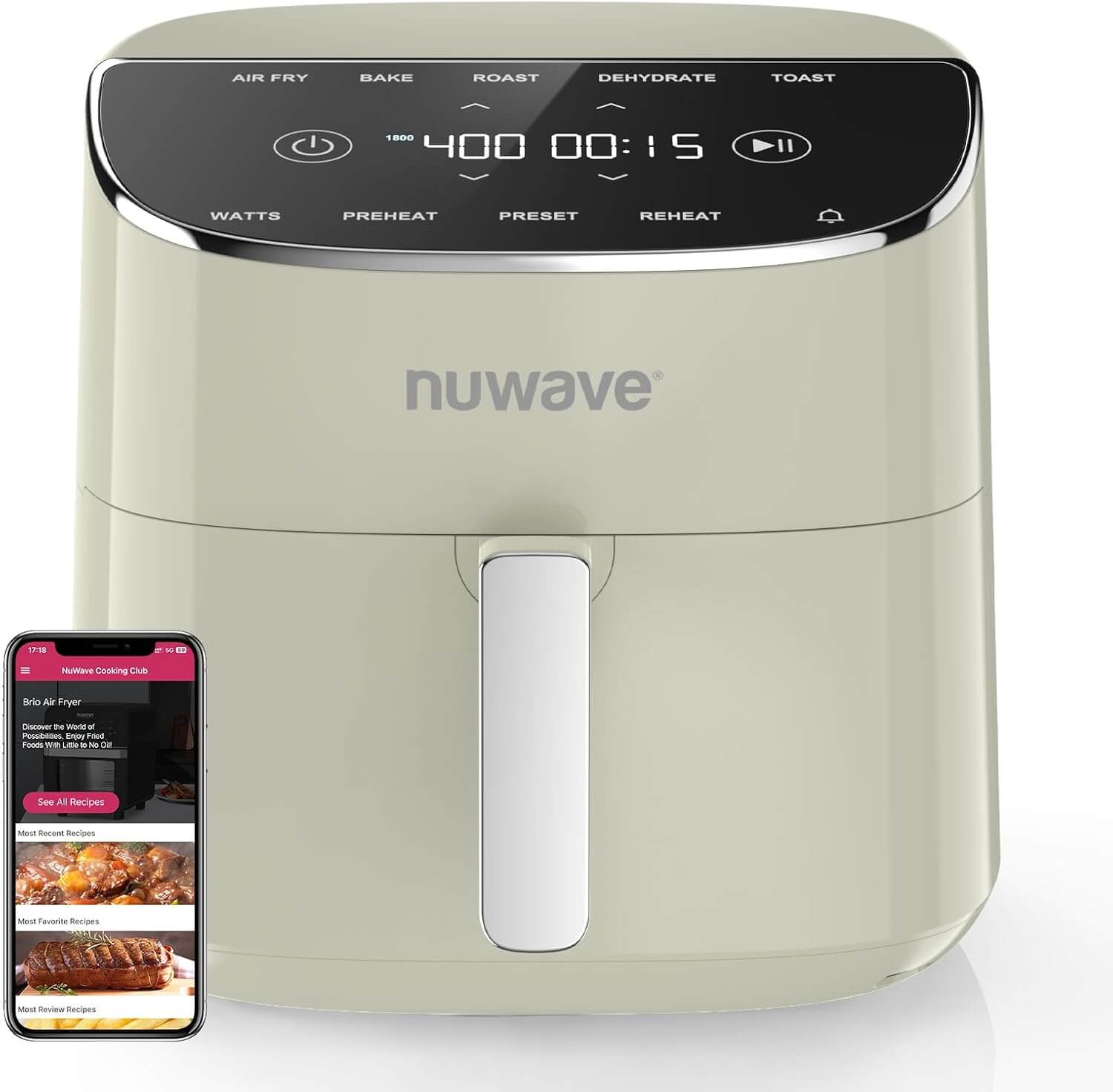 Nuwave BRIO PLUS 8QT Air Fryer
