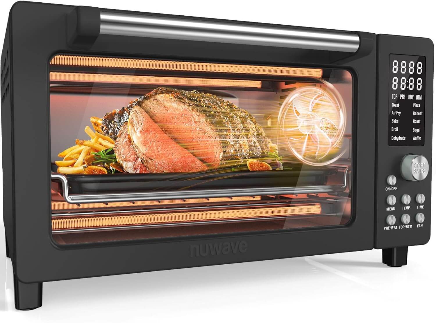 Nuwave Bravo Pro Smart Air Fryer Toaster Oven Combo