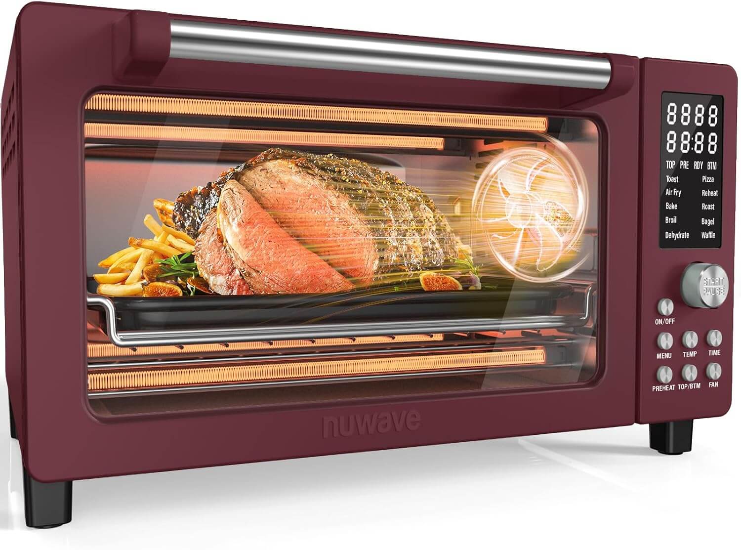 Nuwave Bravo Pro Smart Air Fryer Toaster Oven Combo