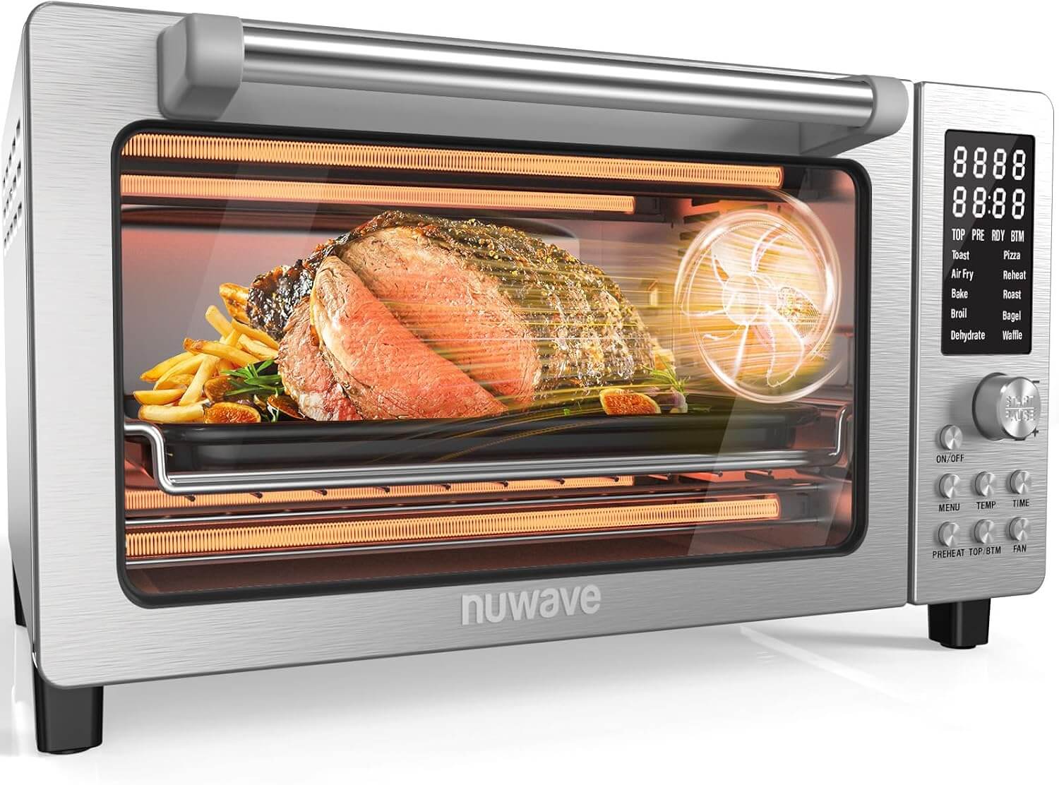 Nuwave Bravo Pro Smart Air Fryer Toaster Oven Combo
