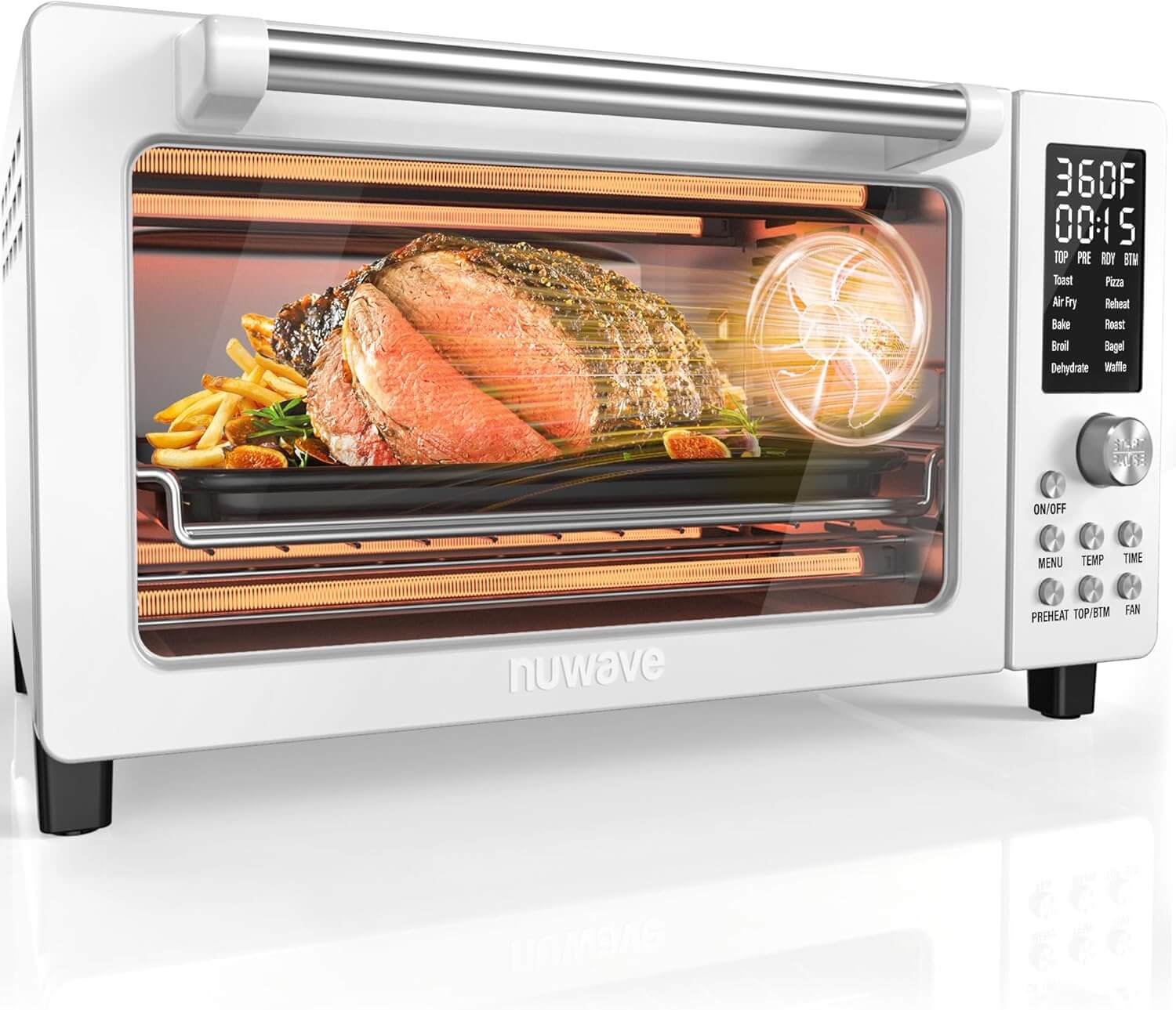 Nuwave Bravo Pro Smart Air Fryer Toaster Oven Combo