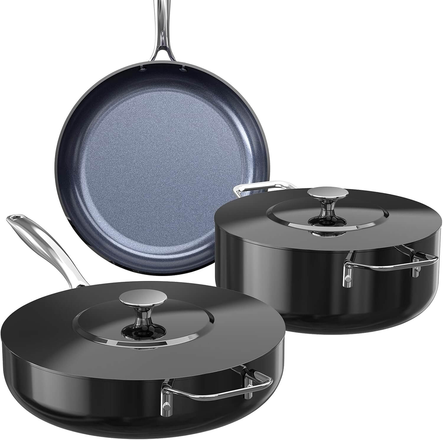 Nuwave Essential Series G11 5-Piece Ceramic Cookware Set