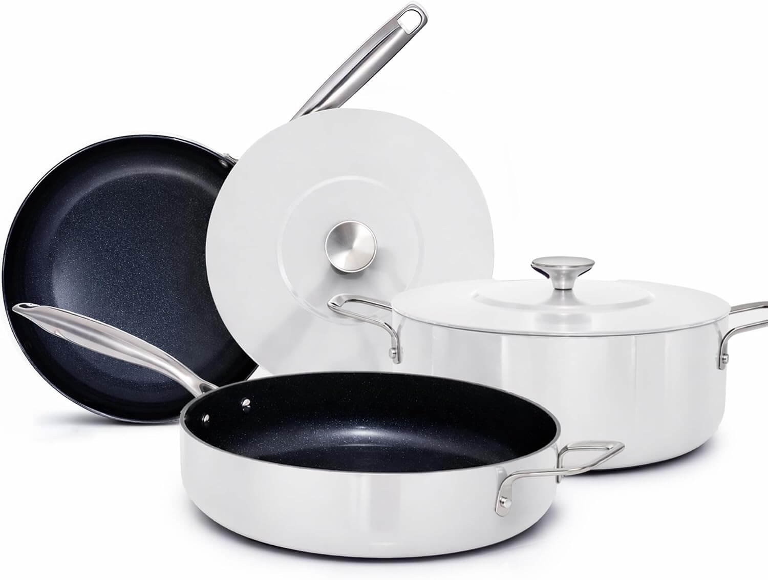 Nuwave Essential Series G11 5-Piece Ceramic Cookware Set