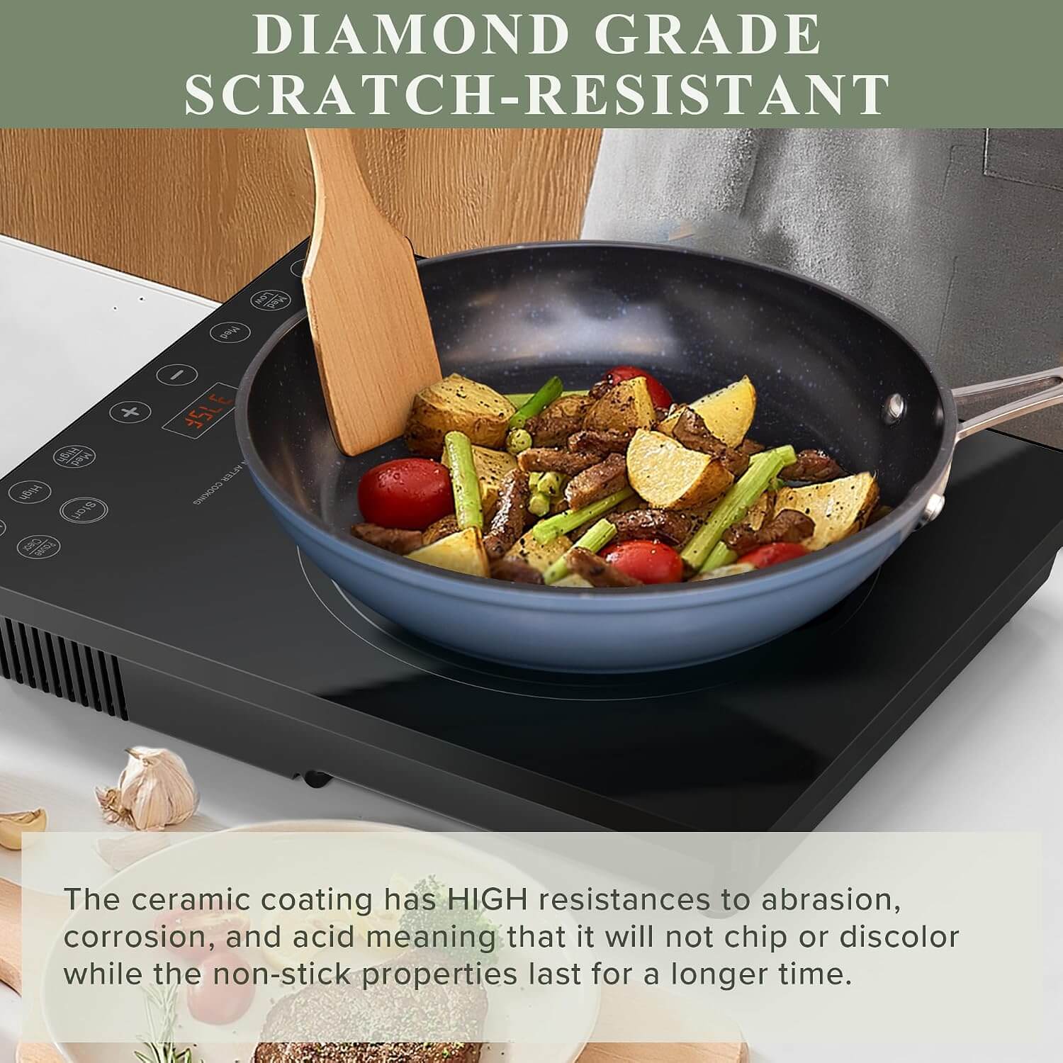 Nuwave Healthy Duralon Ceramic Nonstick 12-Piece Cookware Set