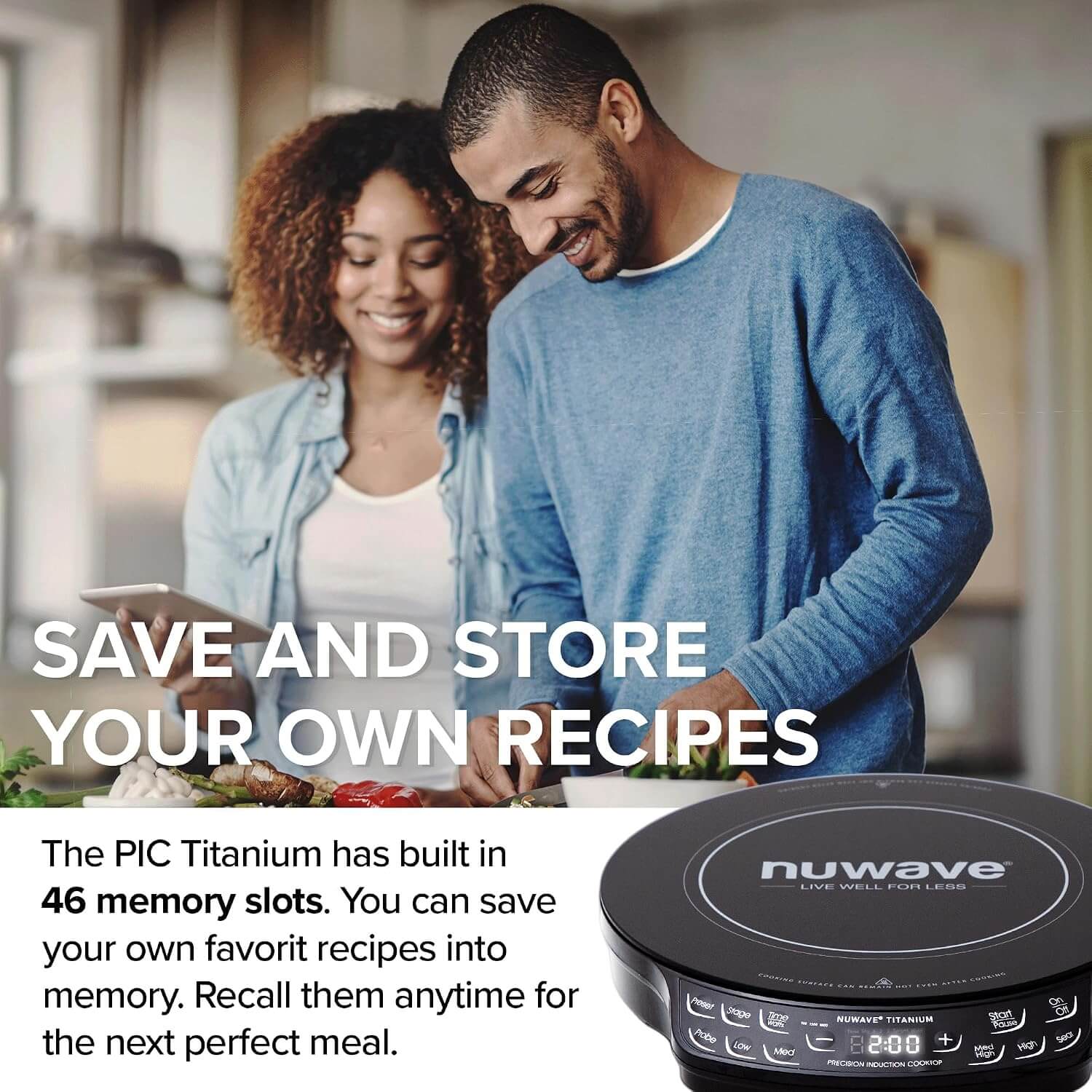 Nuwave INDUCTION TITANIUM Cooktop Hot Plate