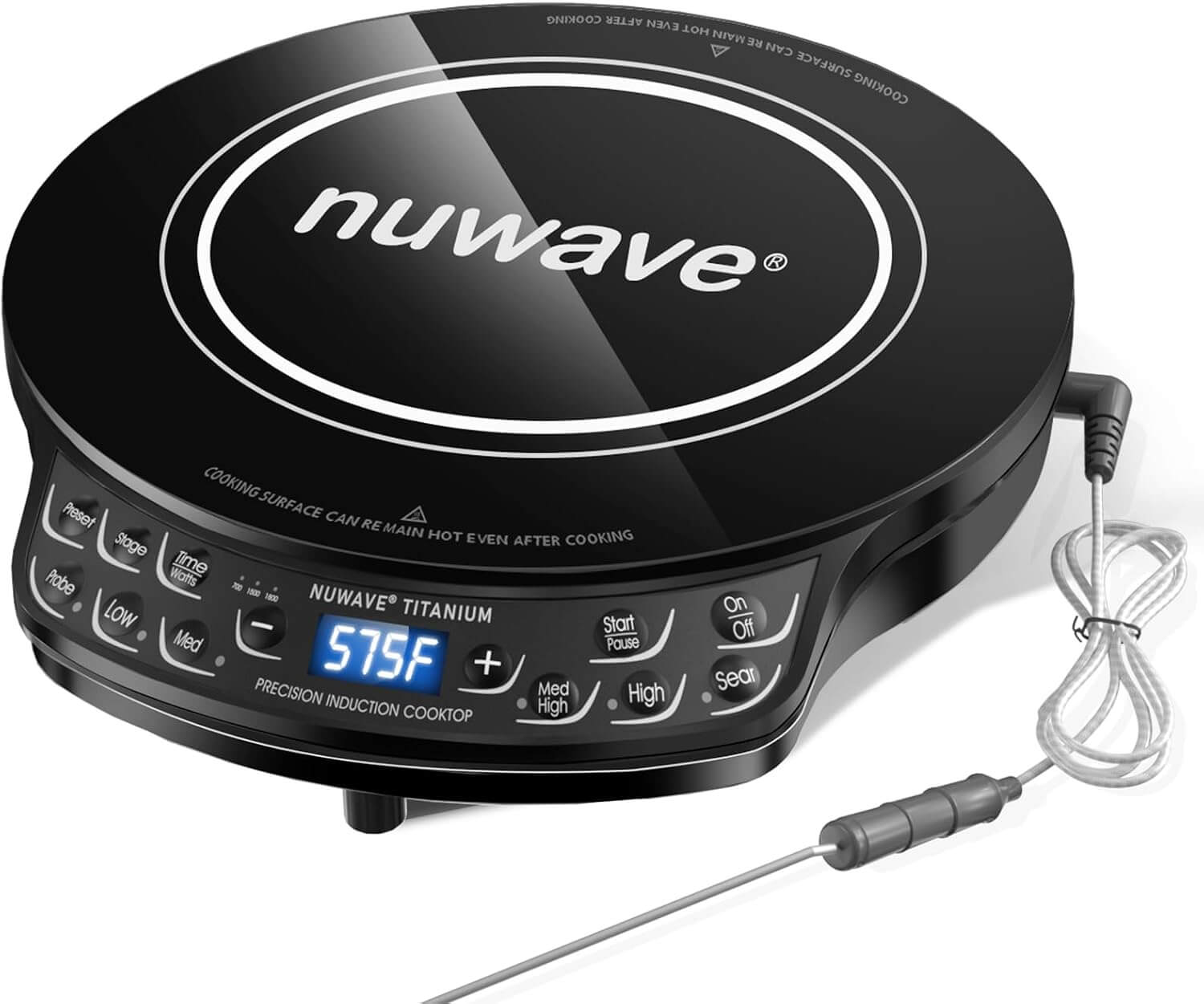 Nuwave INDUCTION TITANIUM Cooktop Hot Plate