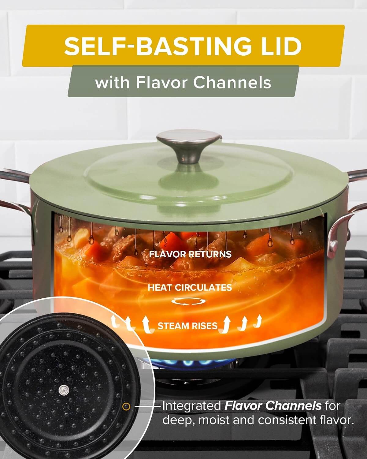 Nuwave Lux G10 13-Piece Premium Cookware Collection