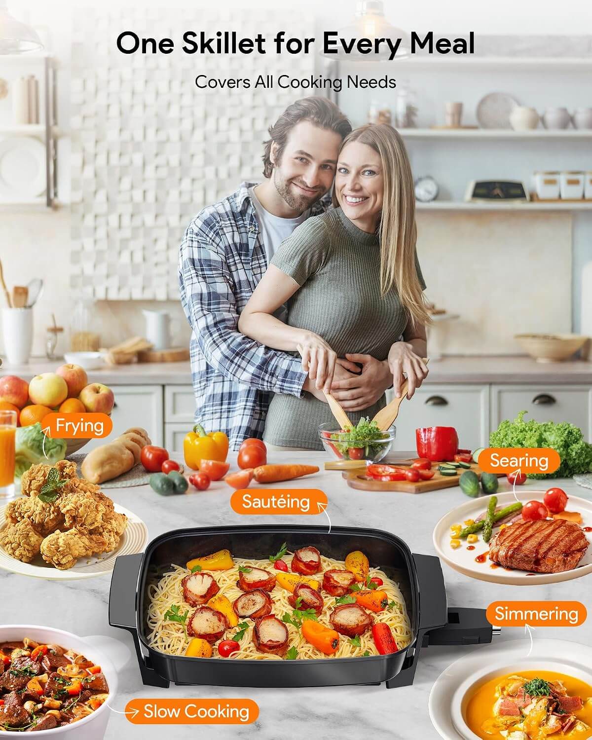 Nuwave MEDLEY XL Digital Electric Skillet
