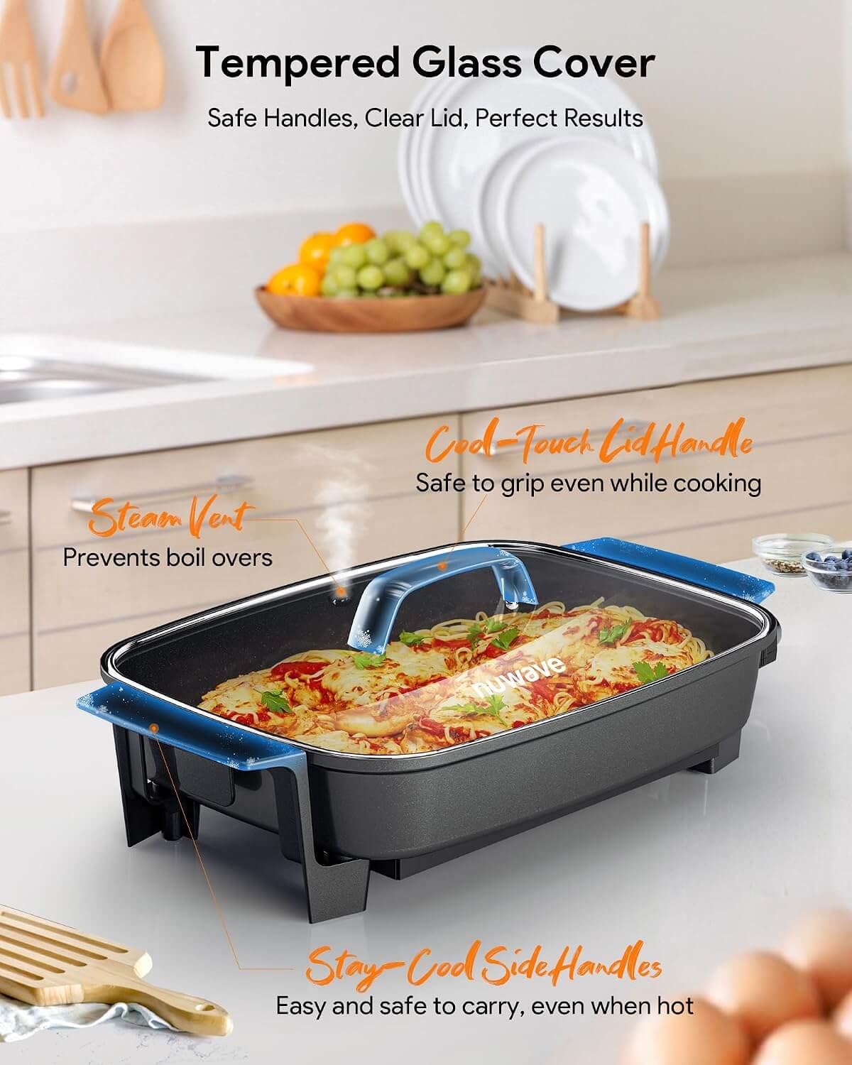 Nuwave MEDLEY XL Digital Electric Skillet