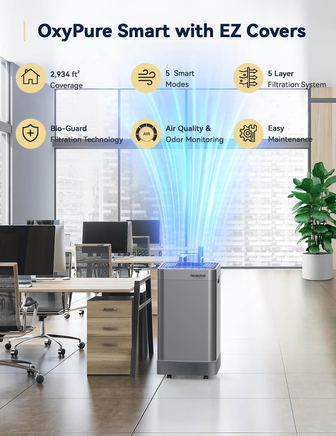 Nuwave OxyPure Smart Air Purifier