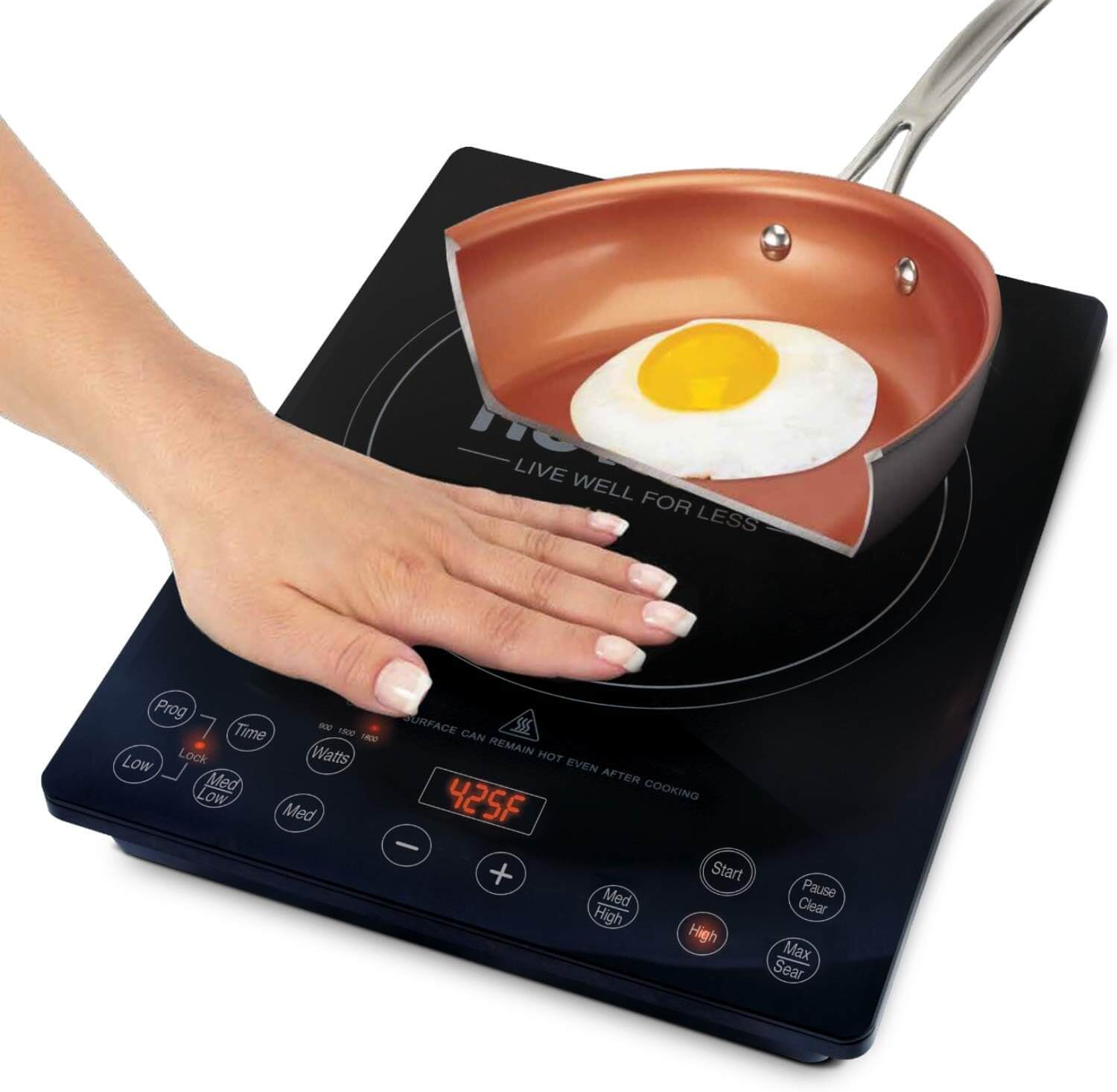 Nuwave PRO CHEF Portable Cooktop Induction Burner