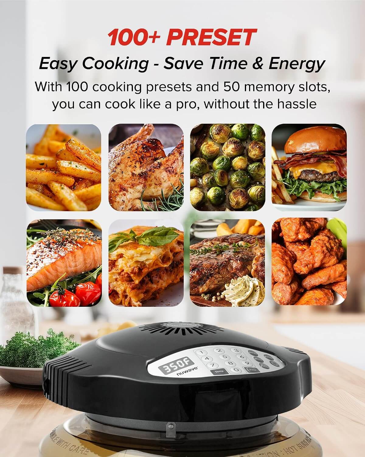 Nuwave PRO PLUS 2 20660V03 Infrared Countertop Air Fryer Oven