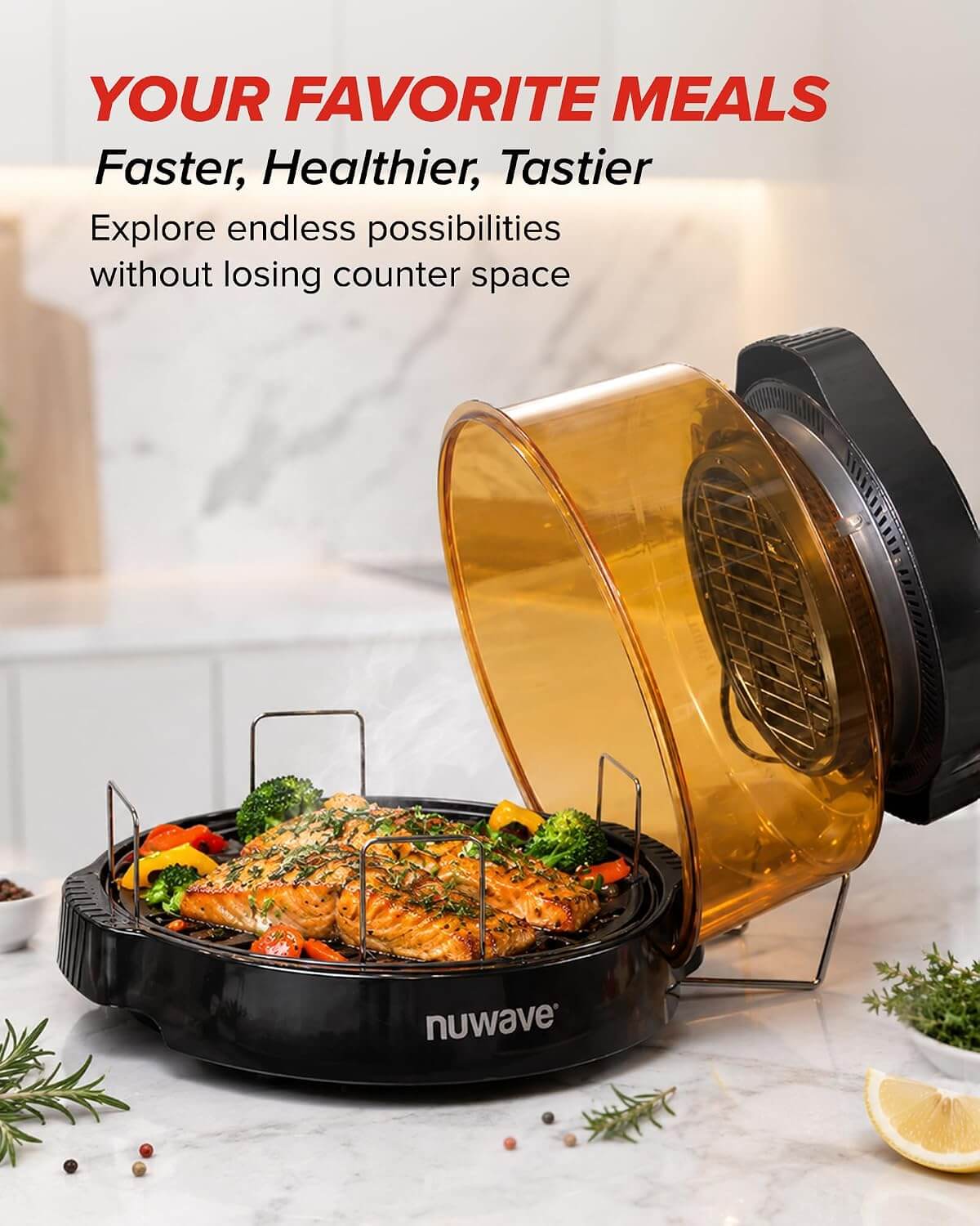 Nuwave PRO PLUS 2 20660V03 Infrared Countertop Air Fryer Oven