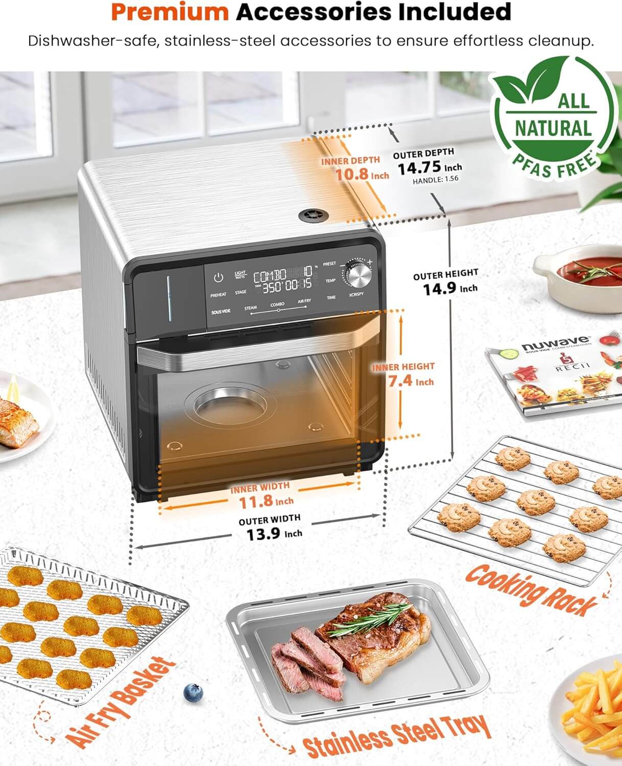 Nuwave Sous Vide Combi Steam Oven