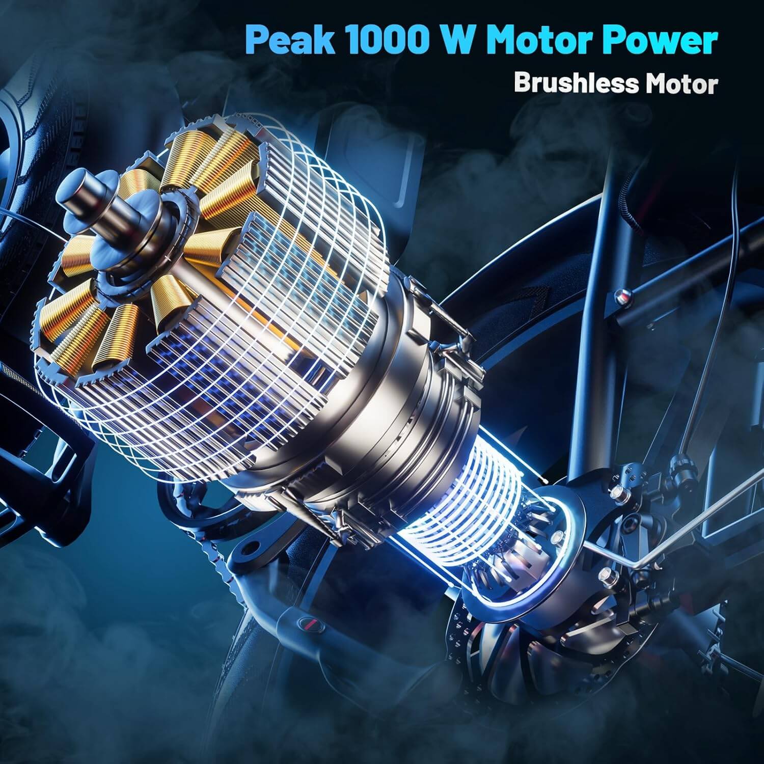 OUXI V8 MAX 1000W 48V Fat Tire Electric Bike