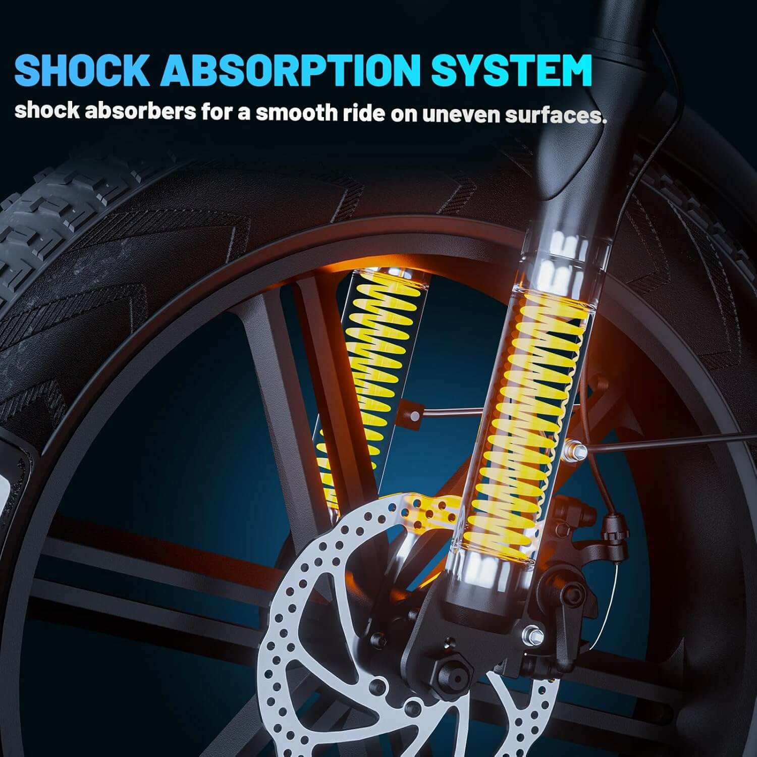 OUXI V8 MAX 1000W 48V Fat Tire Electric Bike