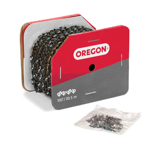 Oregon Products 90PX100U AdvanceCut Saw Chain, 90PX (R-Series), 3/8 low profile, .043ga 100' Reel