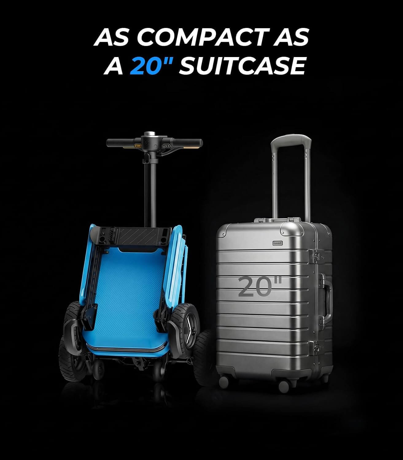 PAISEEC L5 Airline Approved Lightweight Folding Electric Mobility Scooter