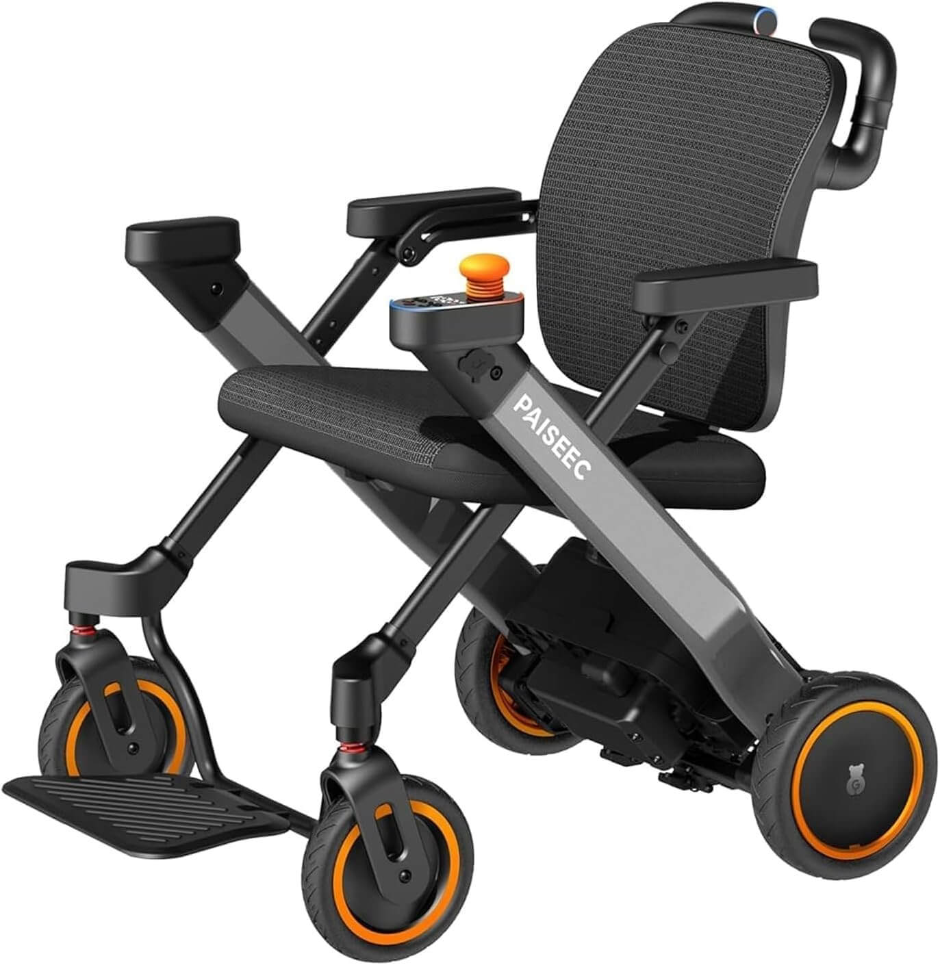 PAISEEC W-E3 Folding Electric Power Wheelchair, Airline Approved