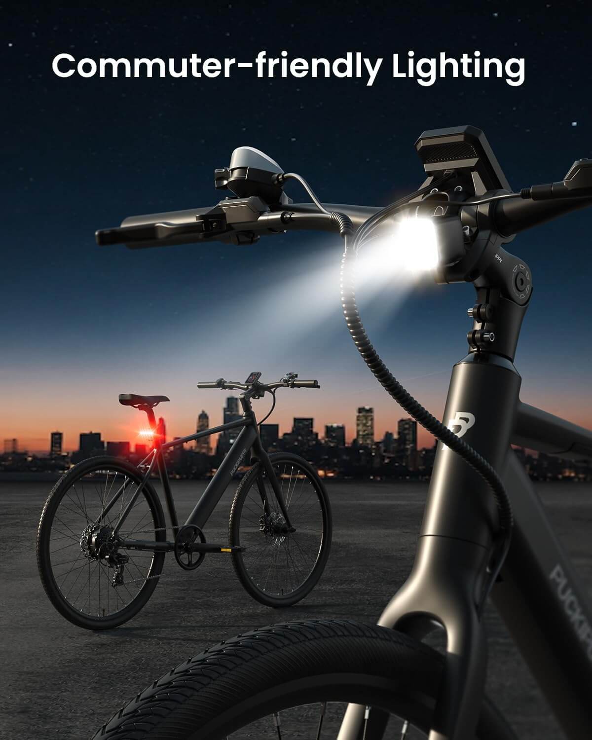 PUCKIPUPPY DOBERMAN 600W 28" 7 Speed Electric Bike