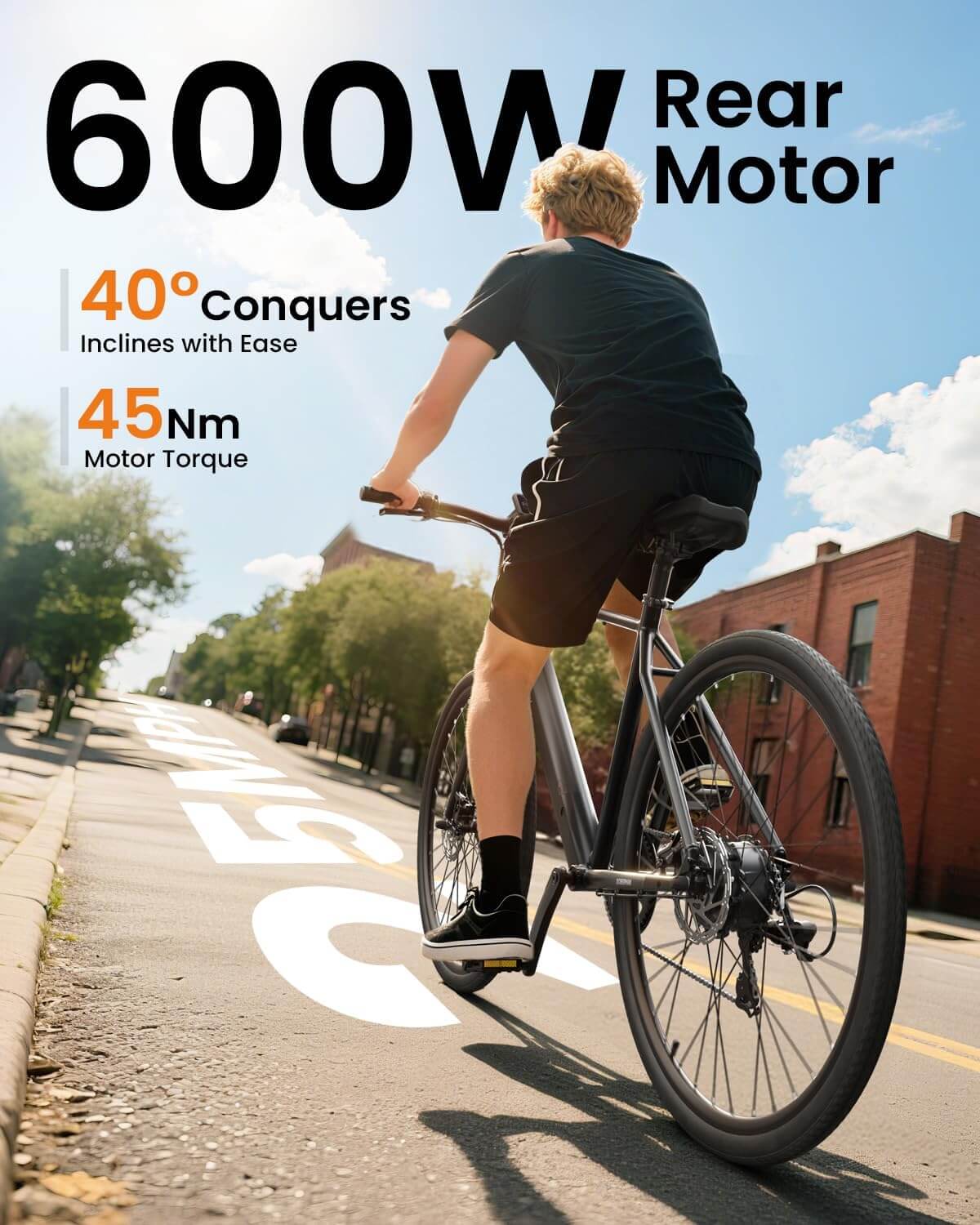 PUCKIPUPPY DOBERMAN 600W 28" 7 Speed Electric Bike