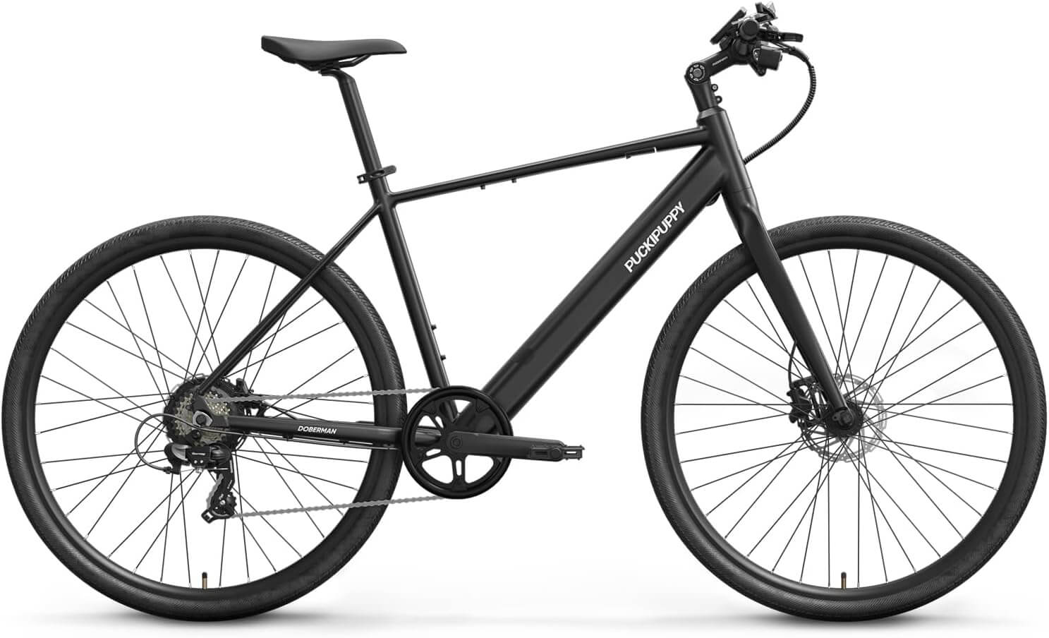 PUCKIPUPPY DOBERMAN 600W 28" 7 Speed Electric Bike