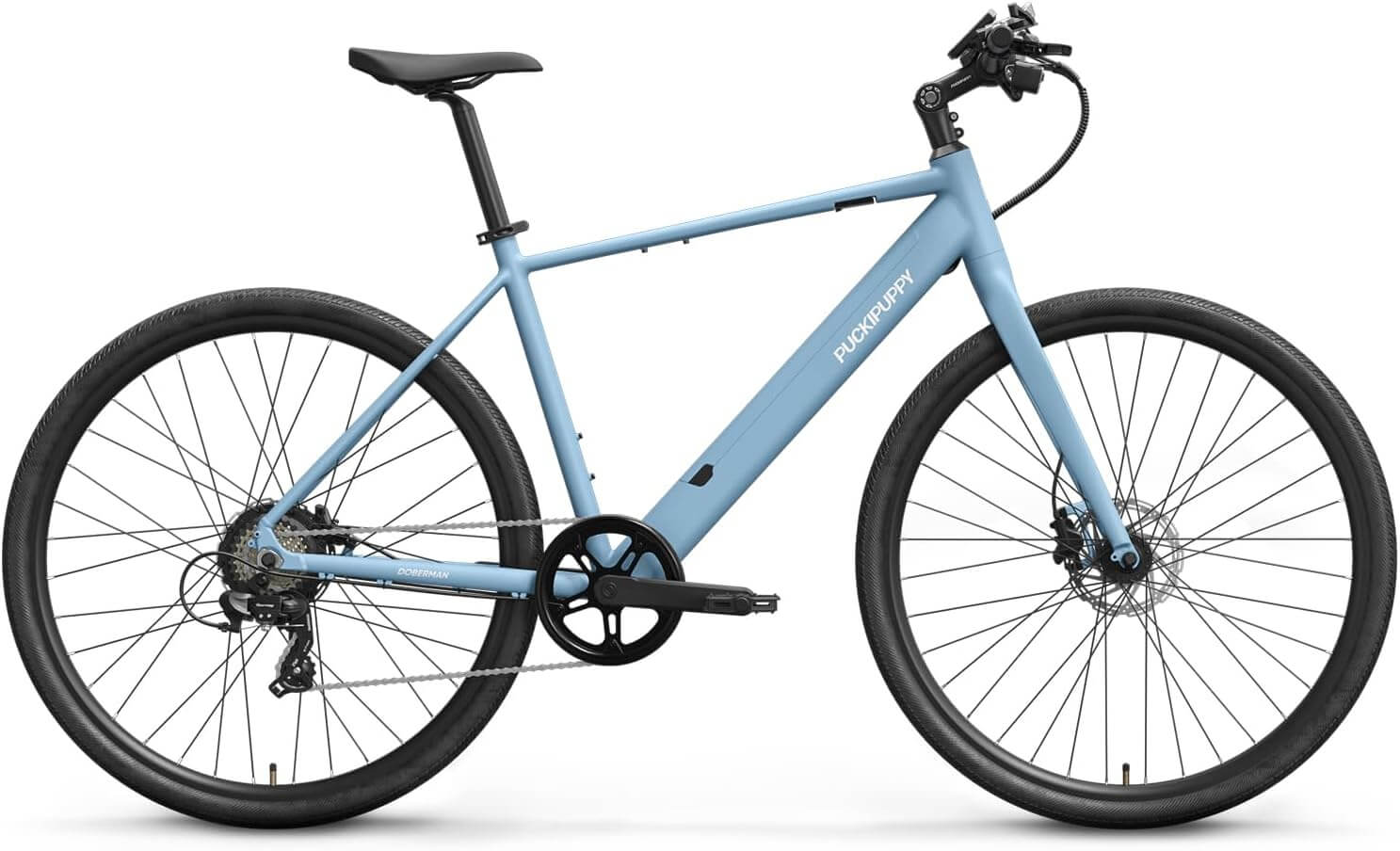 PUCKIPUPPY DOBERMAN 600W 28" 7 Speed Electric Bike