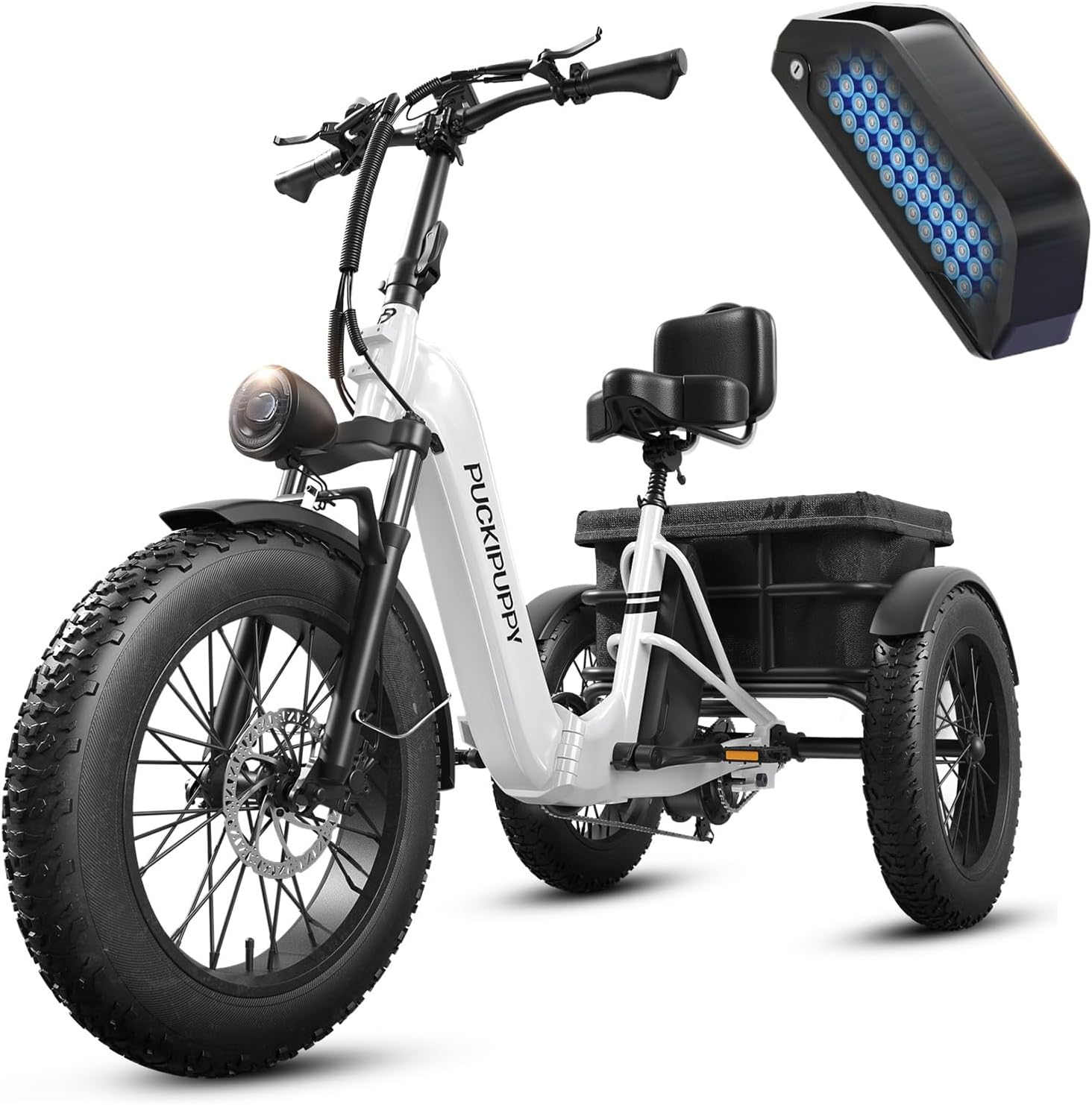 PUCKIPUPPY HUSKY 48V Fat Tire Electric Trike